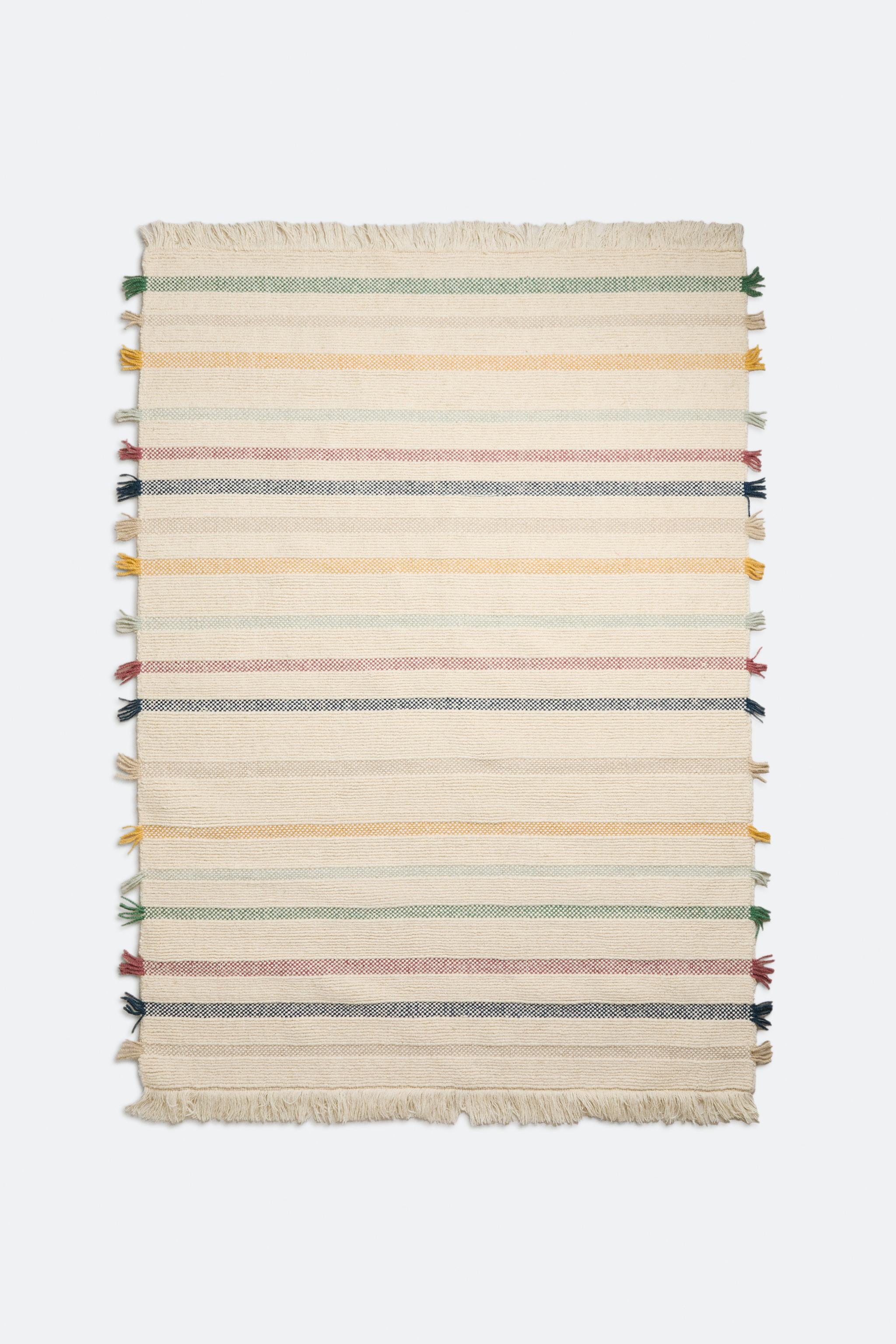 CHILDREN'S MULTICOLORED WOOL AREA RUG