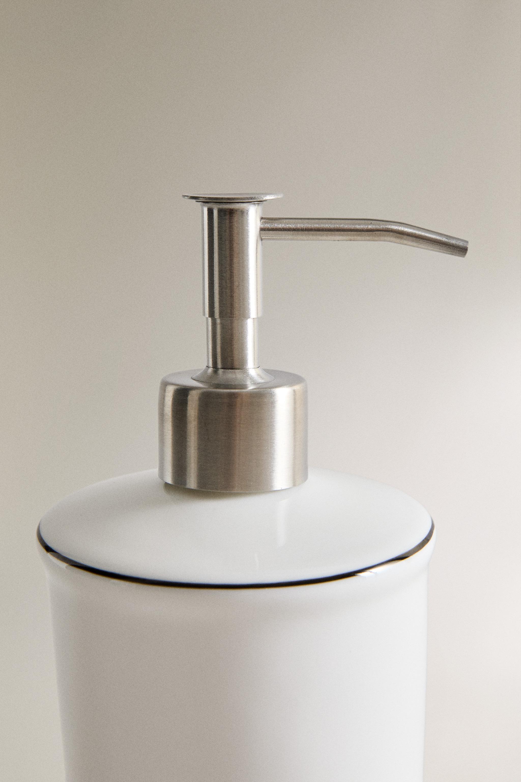 BONE CHINA SOAP DISPENSER