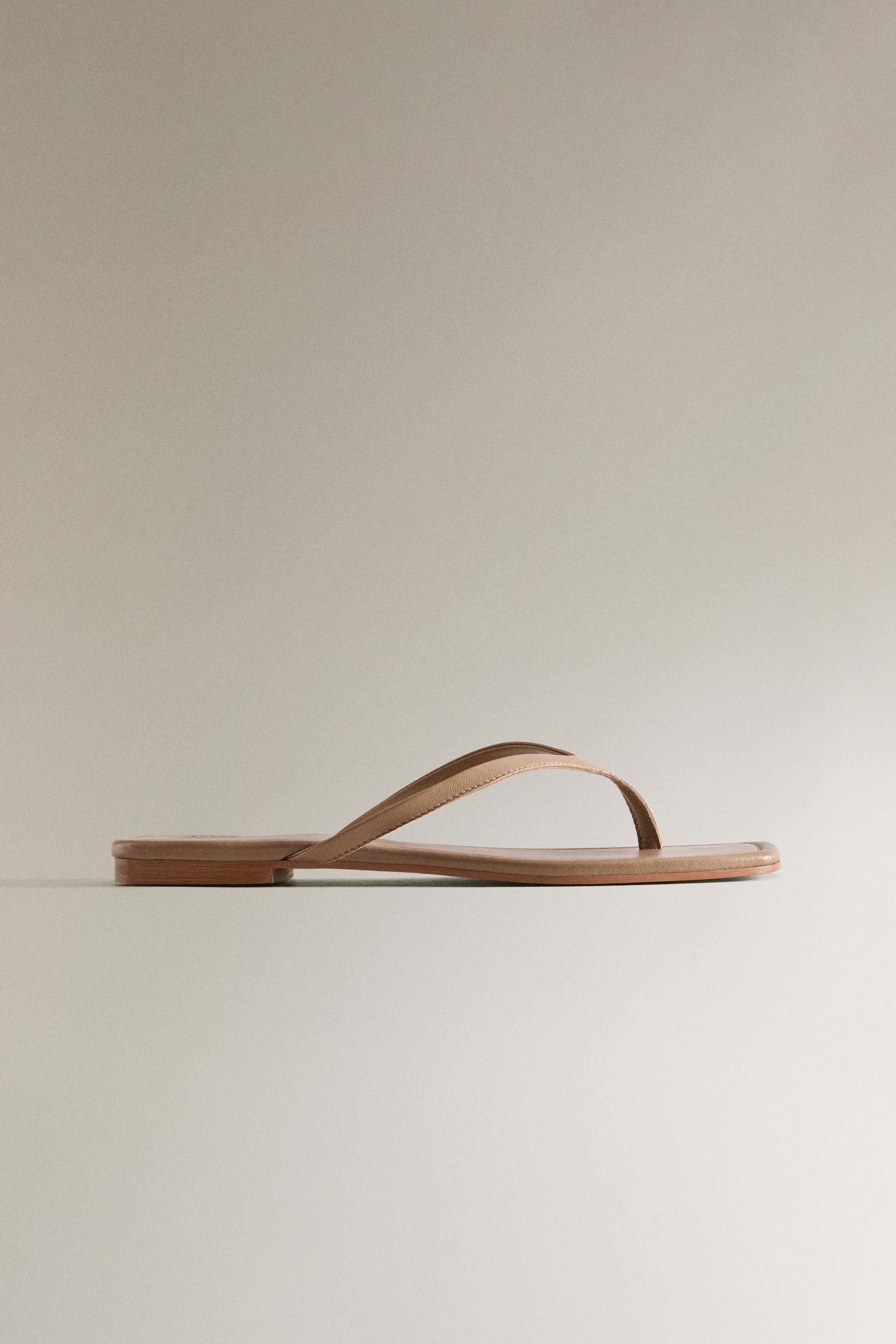 MINIMALIST LEATHER SANDALS