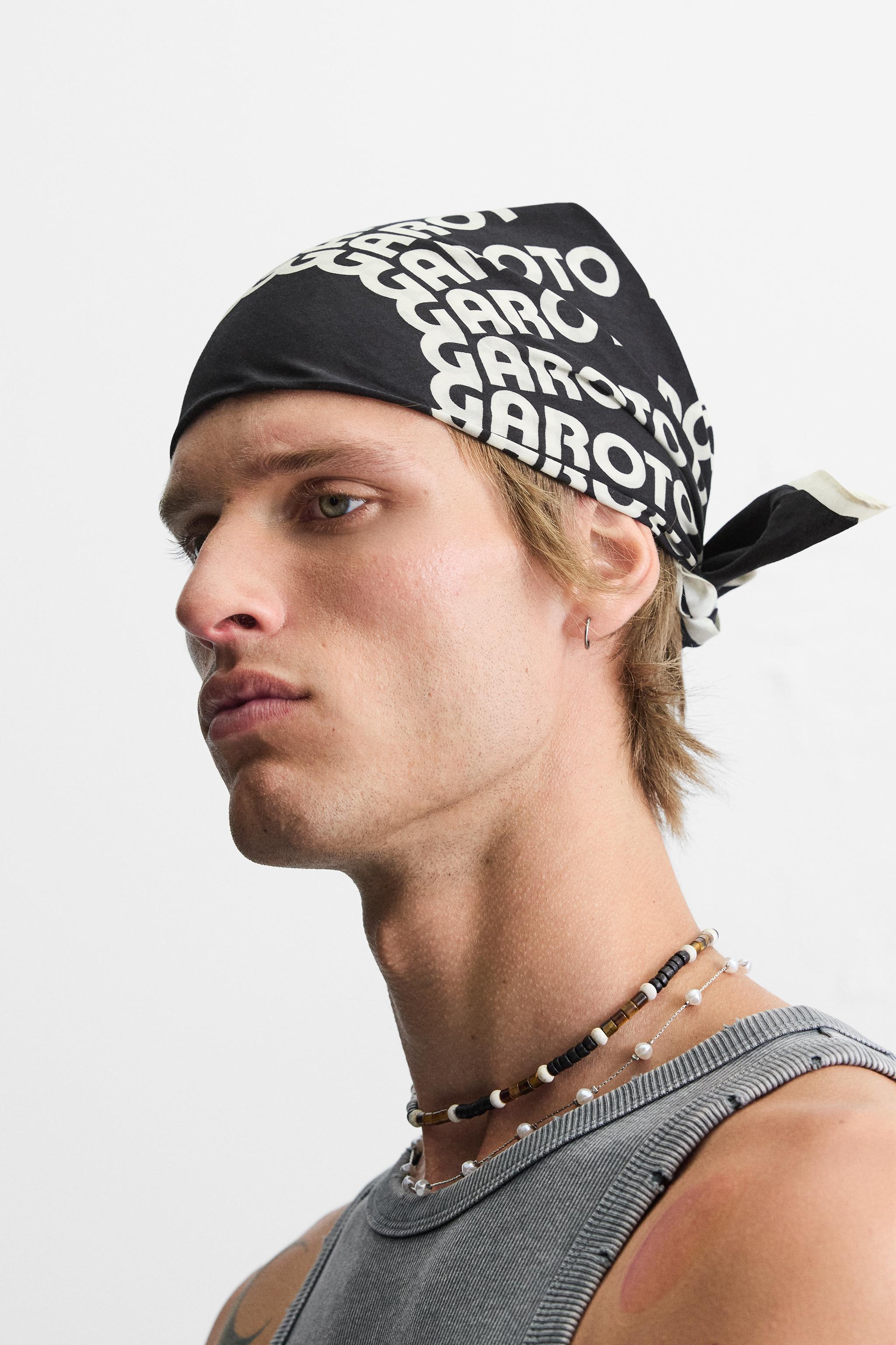 TEXT PRINT BANDANA