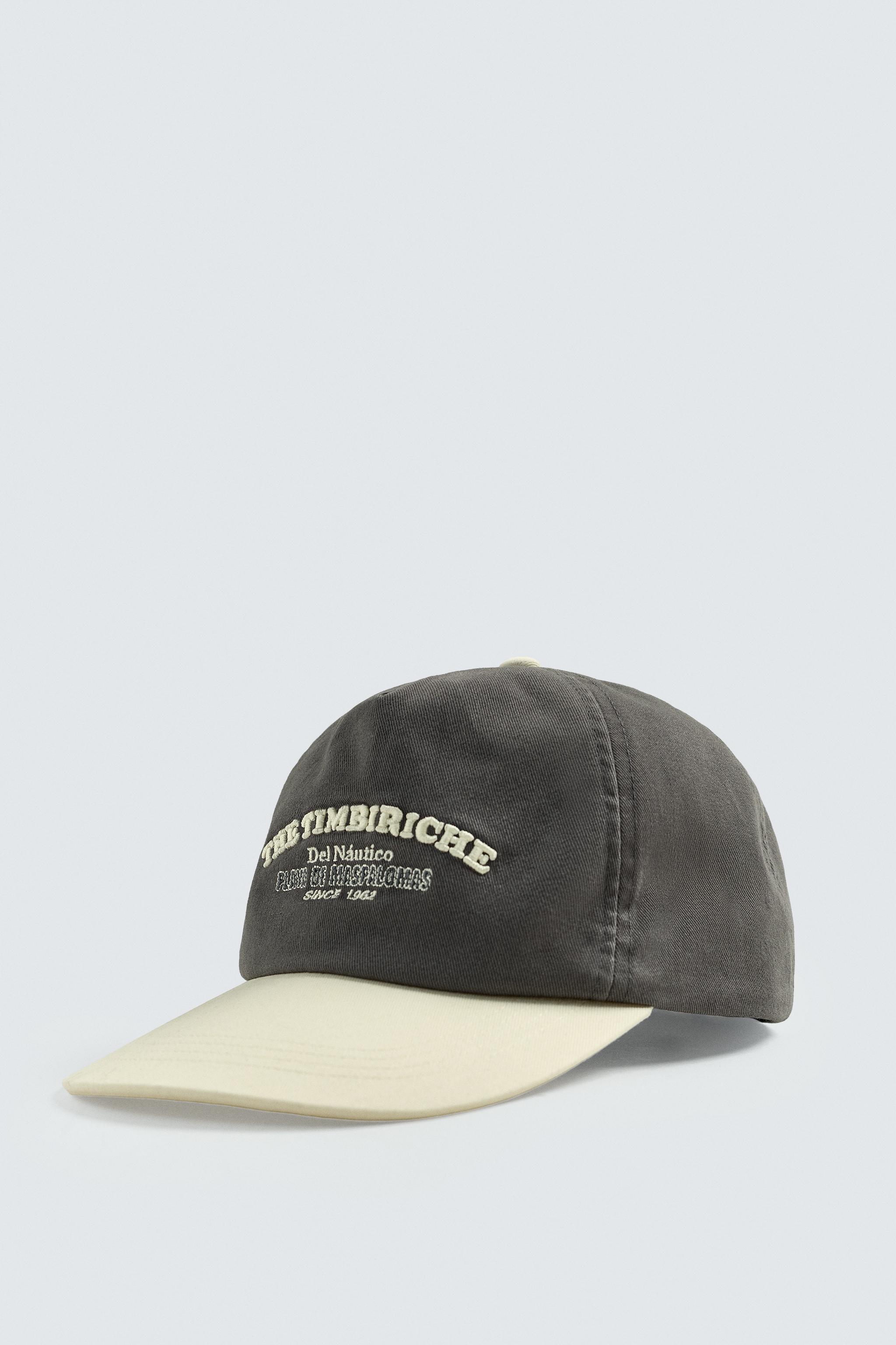 EMBROIDERED FLAT VISOR CAP