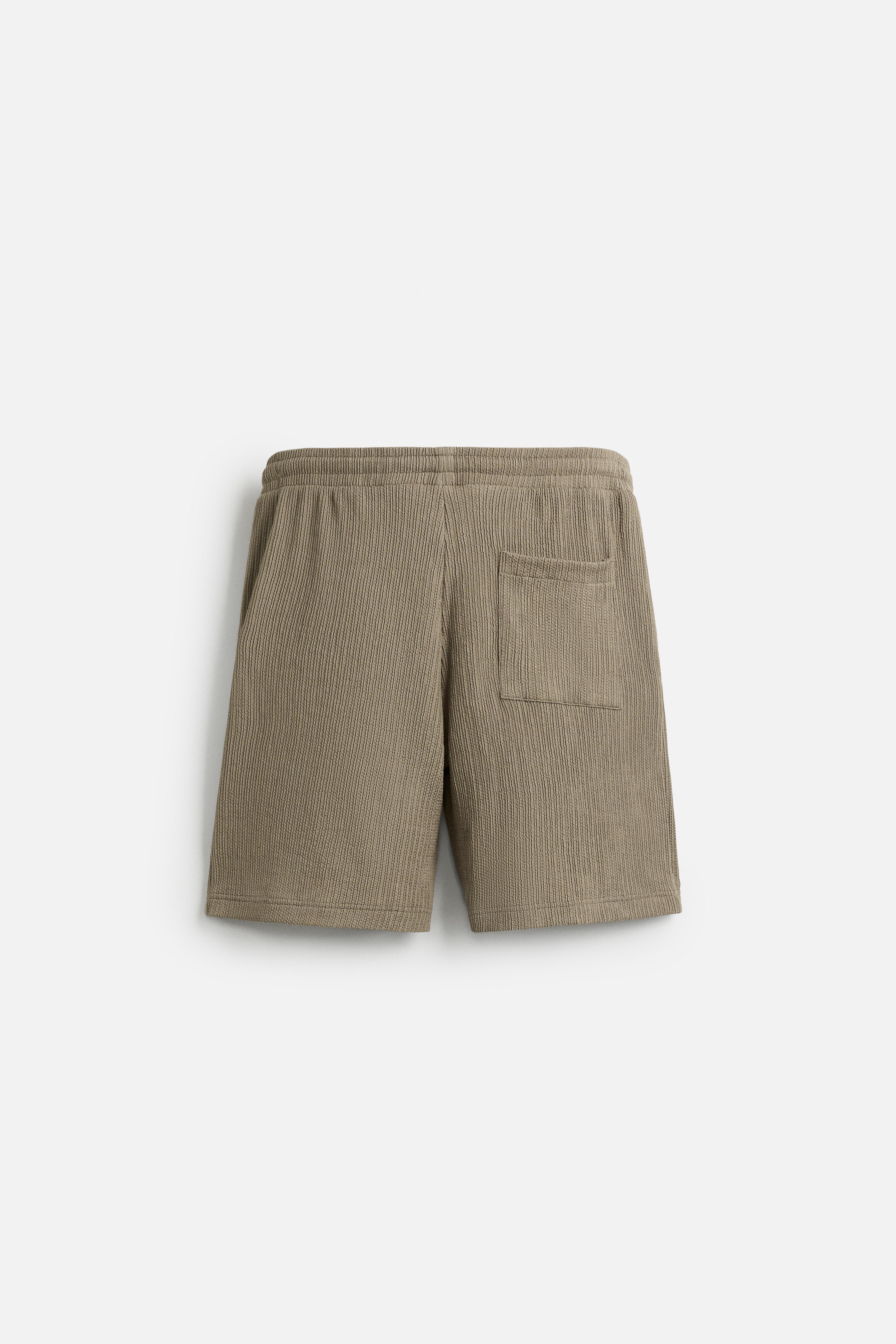 IRREGULAR TEXTURED SHORTS