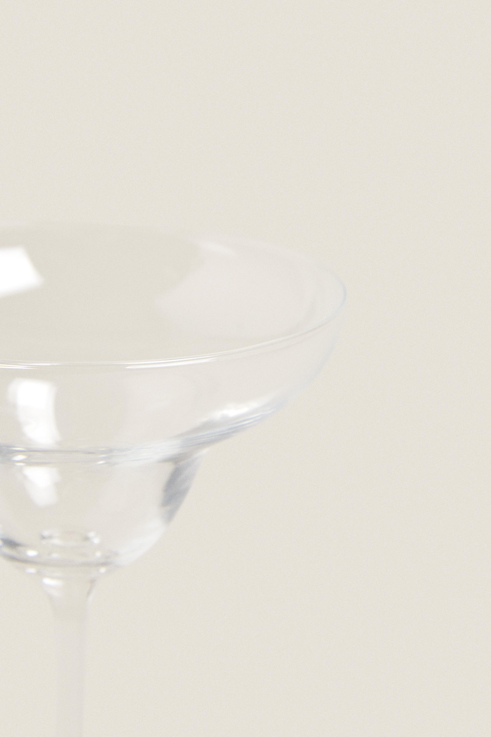CRYSTALLINE COCKTAIL GLASS