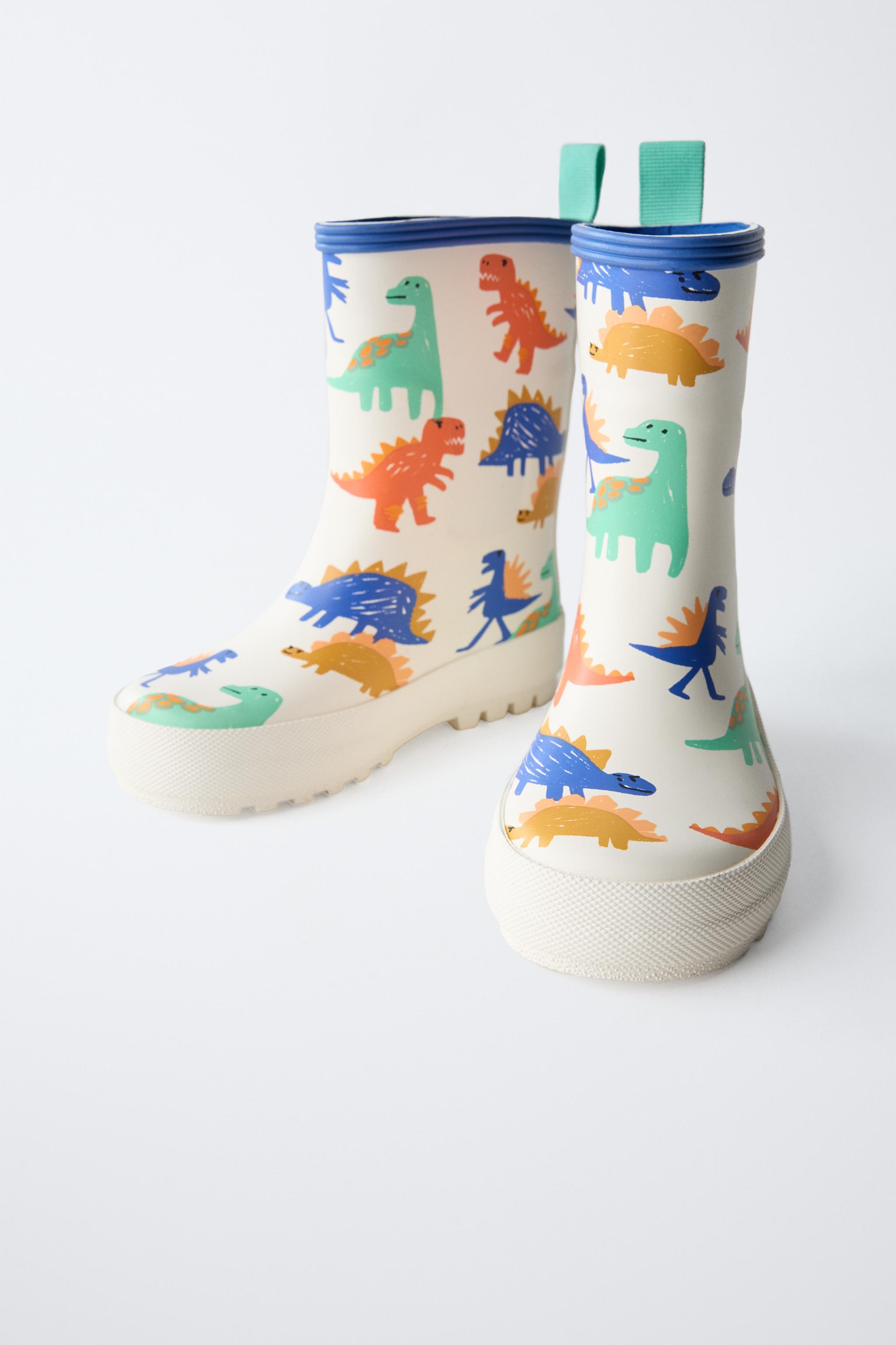 DINOSAUR RAIN BOOTS