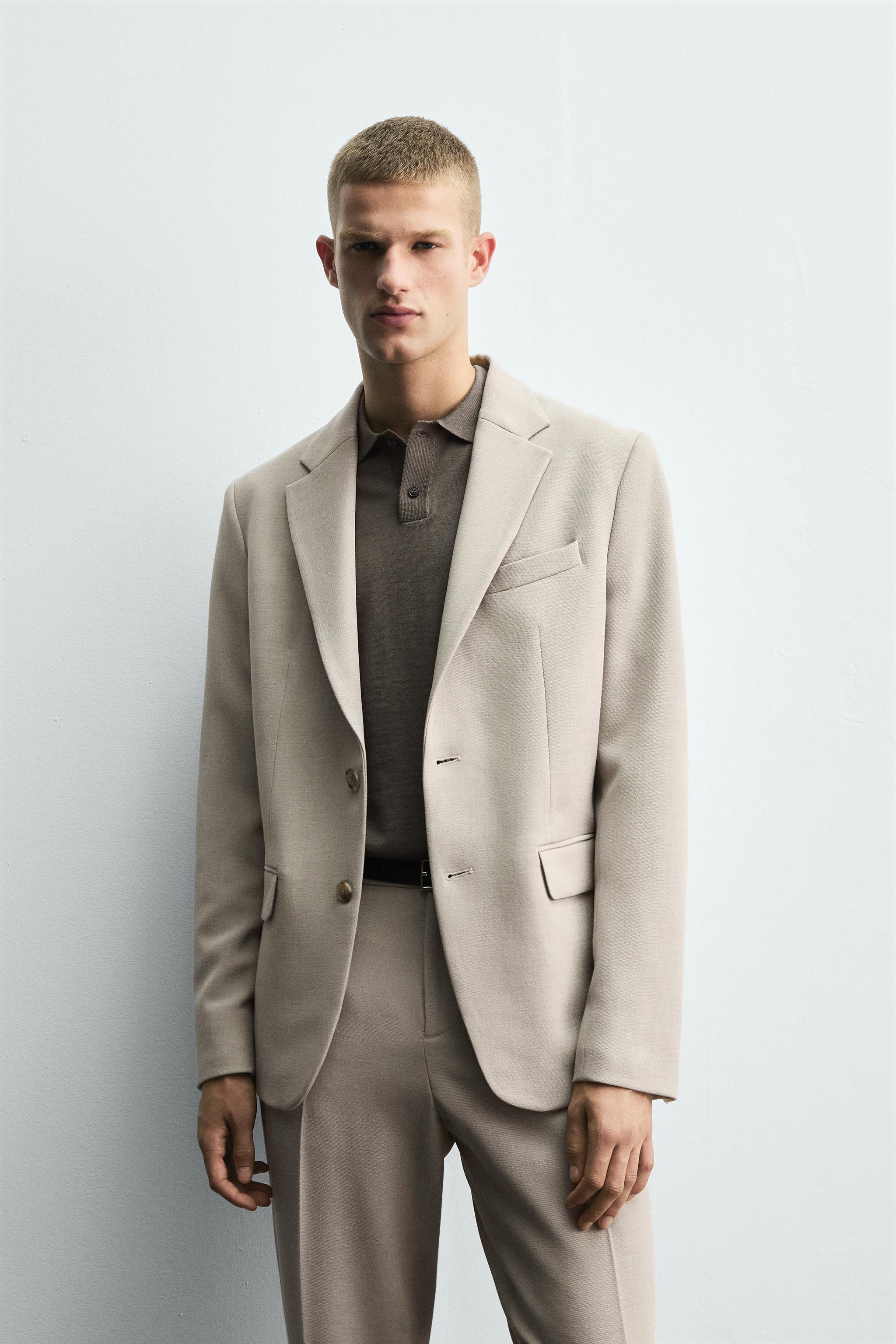 SLIM FIT SUIT BLAZER