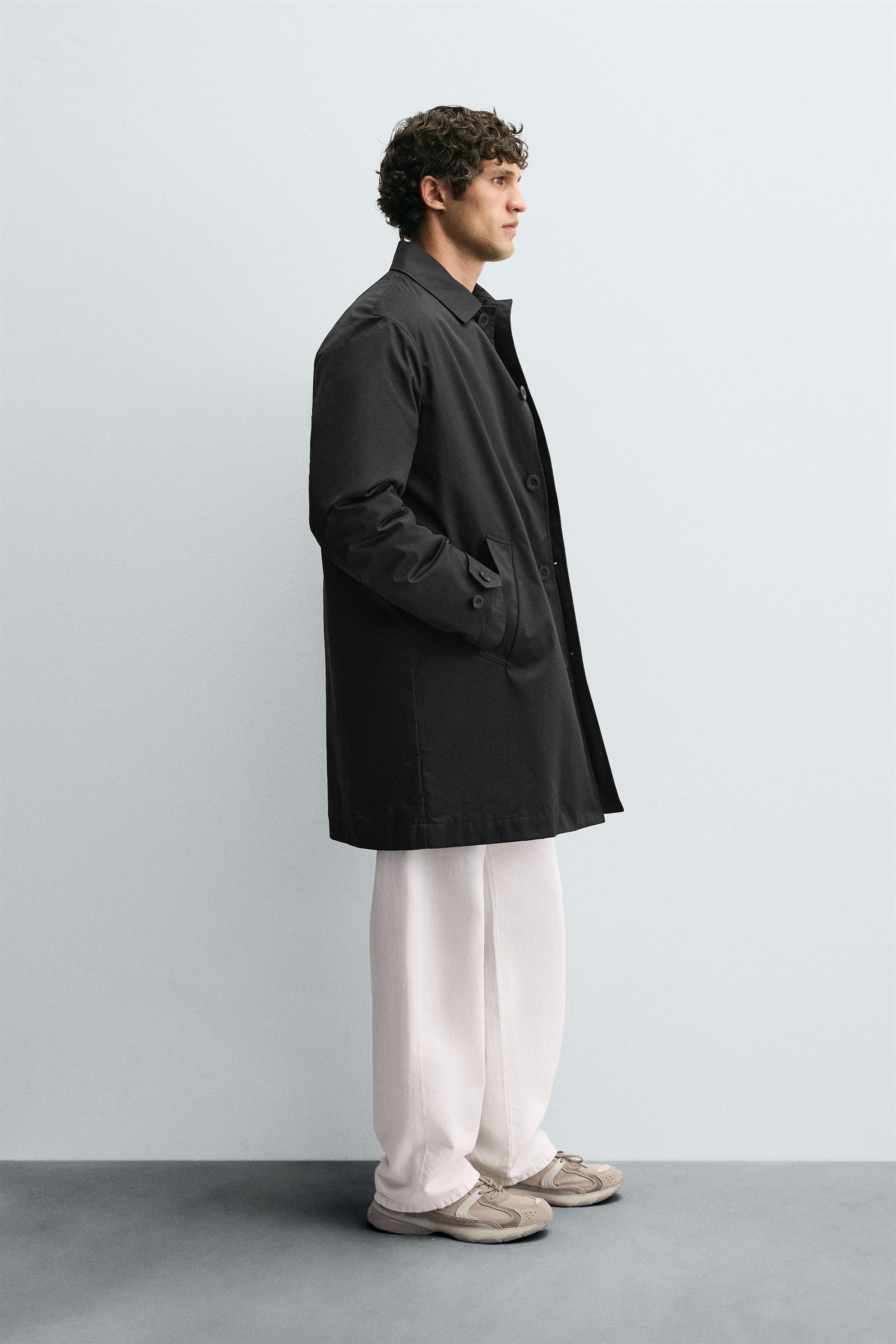 TRENCH COAT WITH REMOVABLE LINING