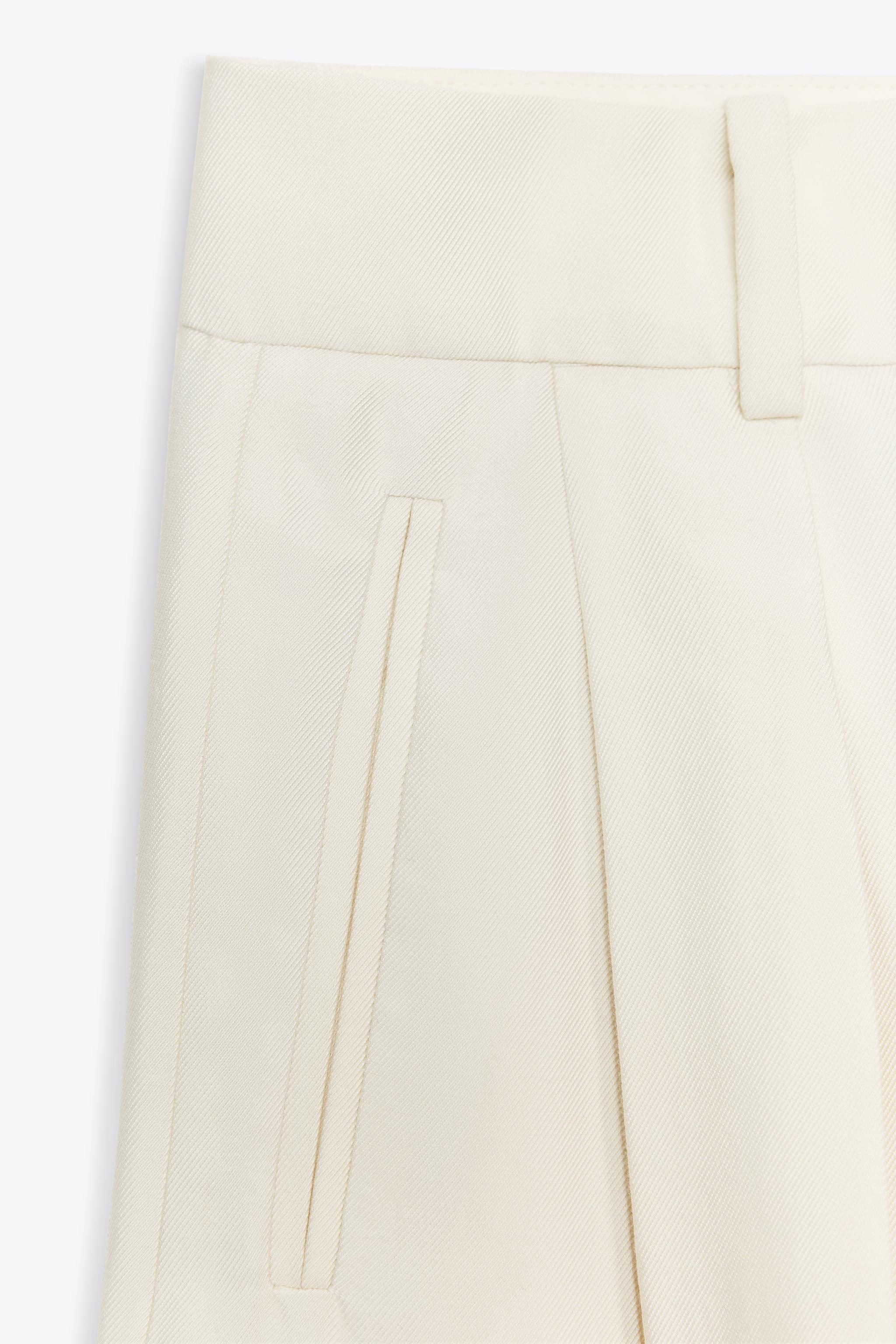 ZW COLLECTION FLOWY PLEATED PANTS