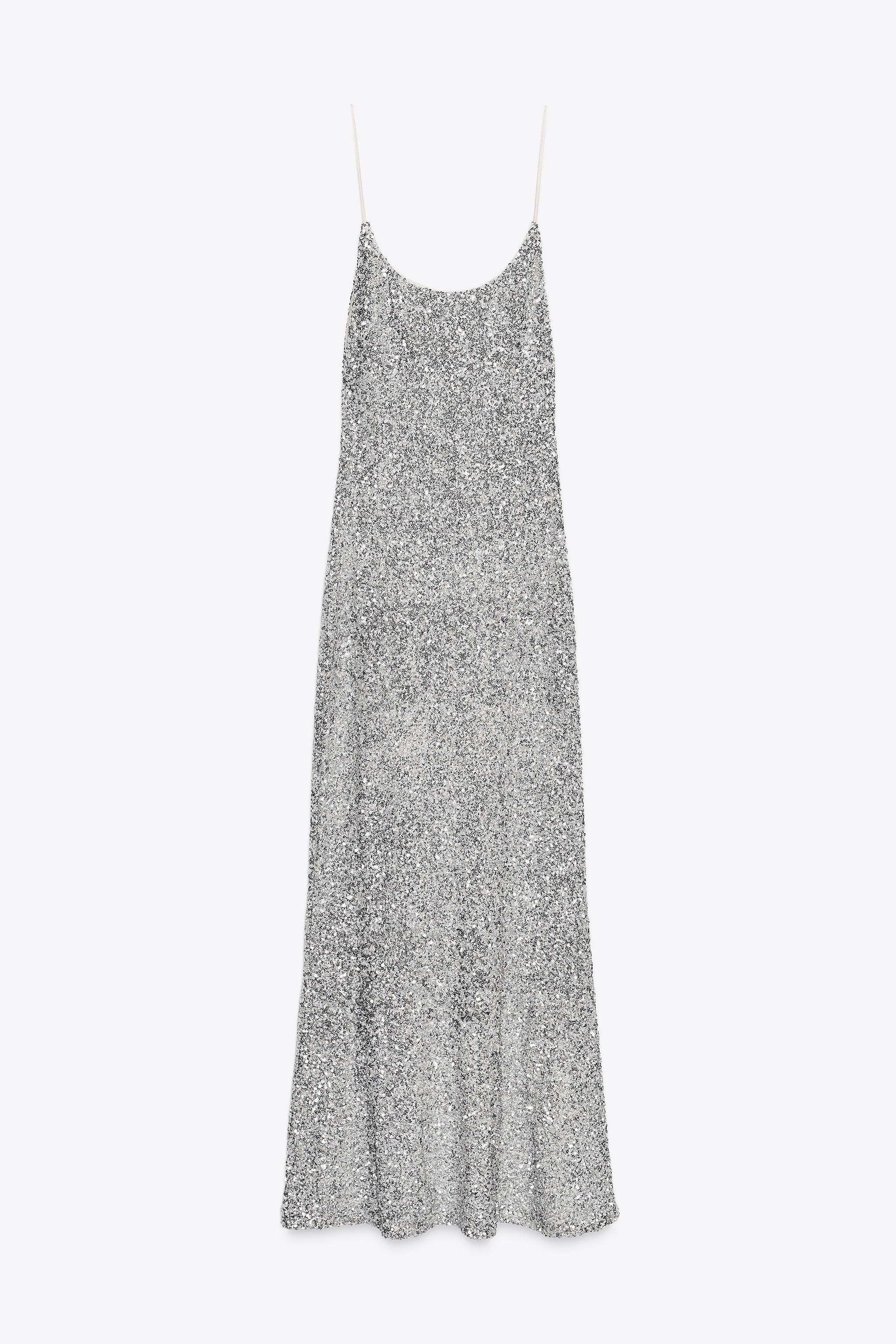 SEQUIN SLIP DRESS