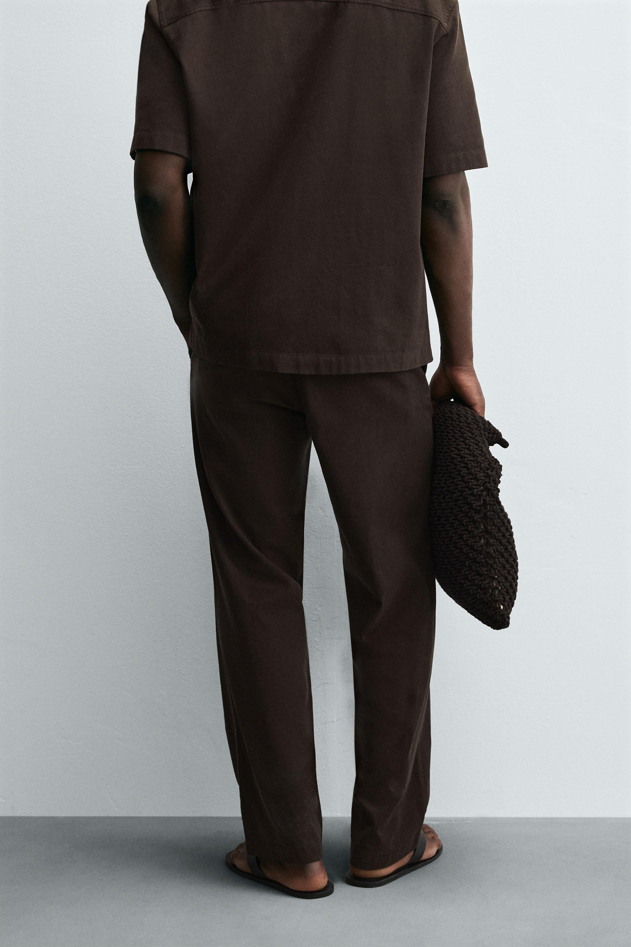 LYOCELL - COTTON PANTS