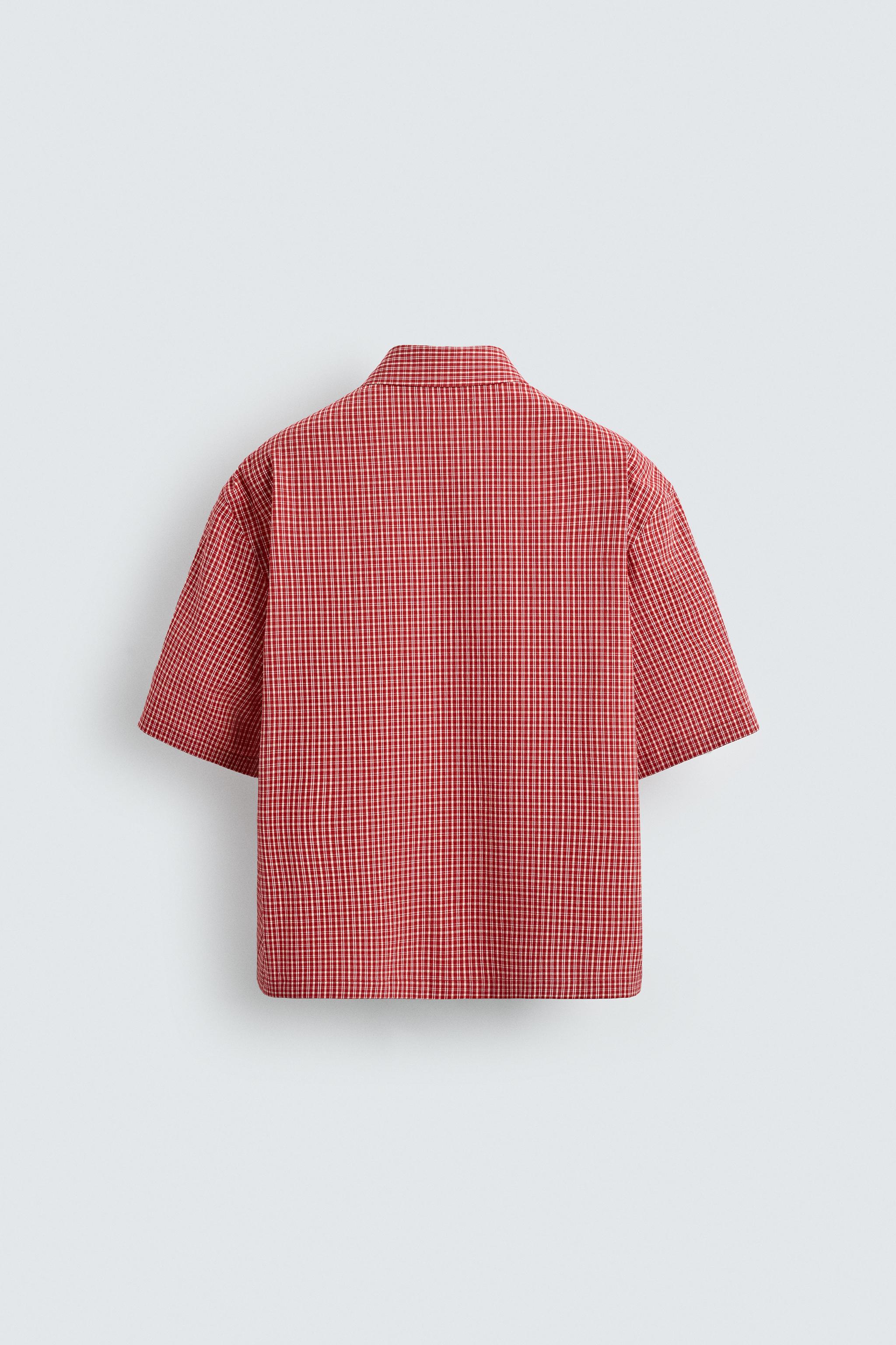 CHECKERED RELAXED FIT SHIRT