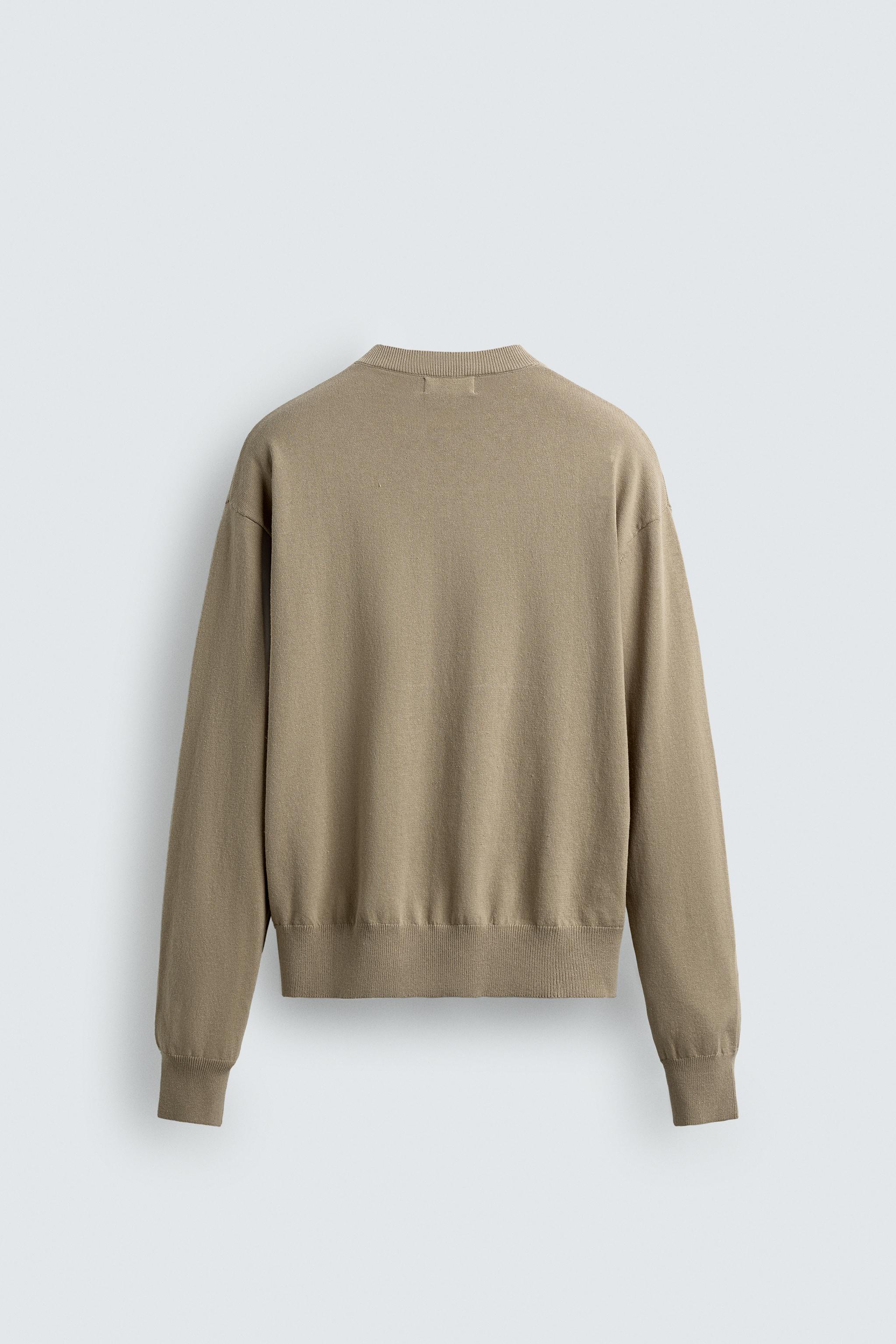 COTTON-RAMIE SWEATER