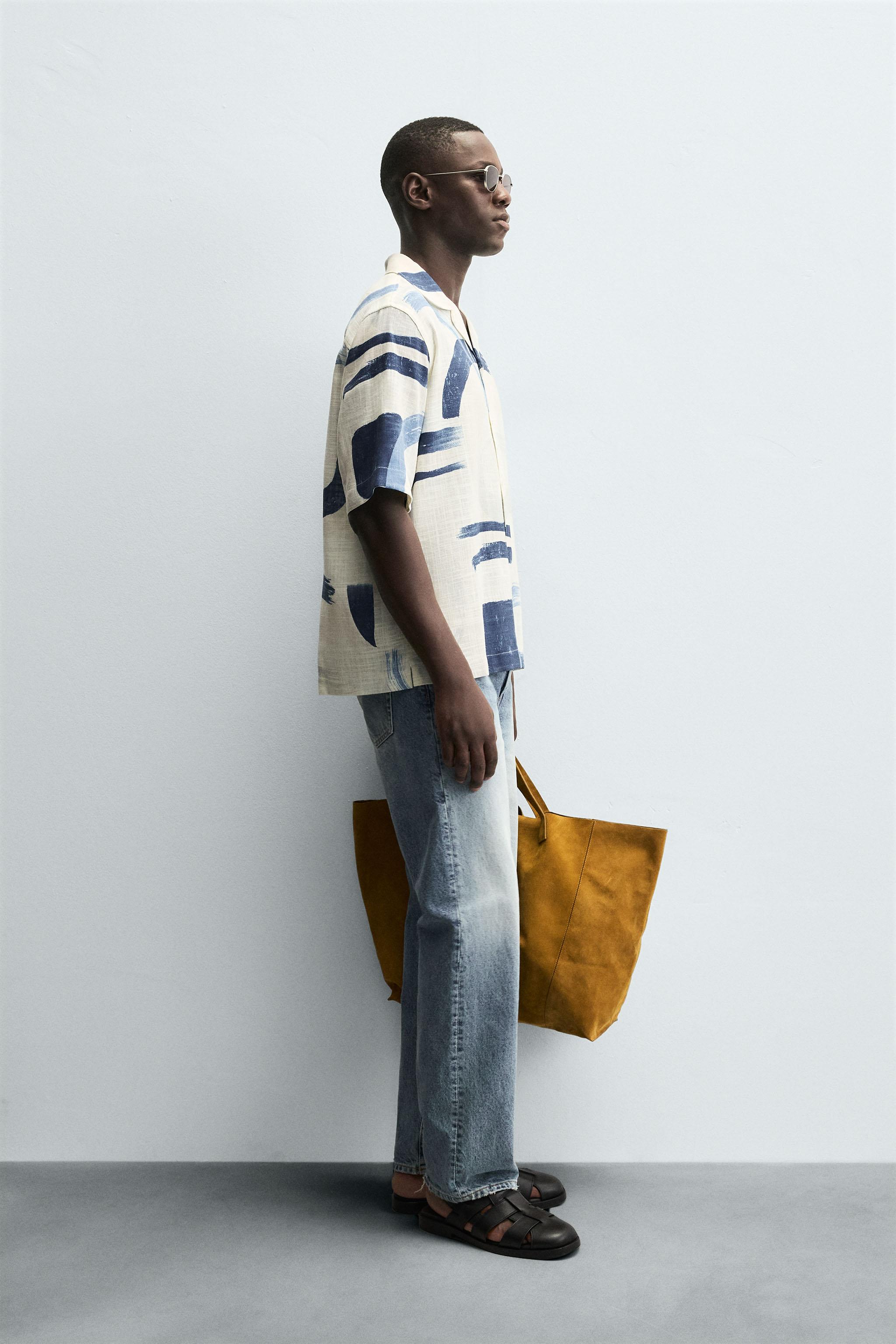 ABSTRACT PRINT SHIRT