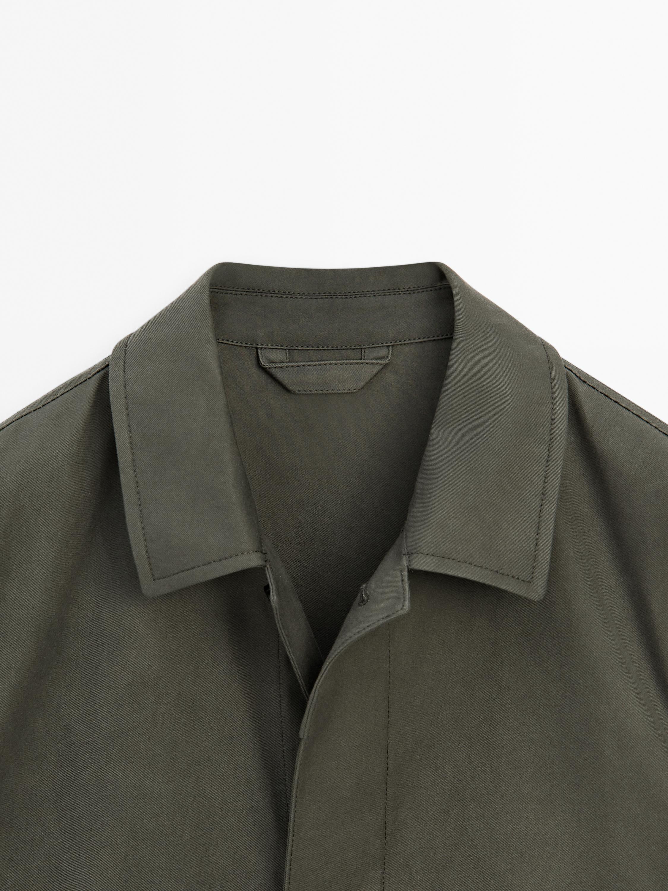 100% cotton maltinto finish jacket