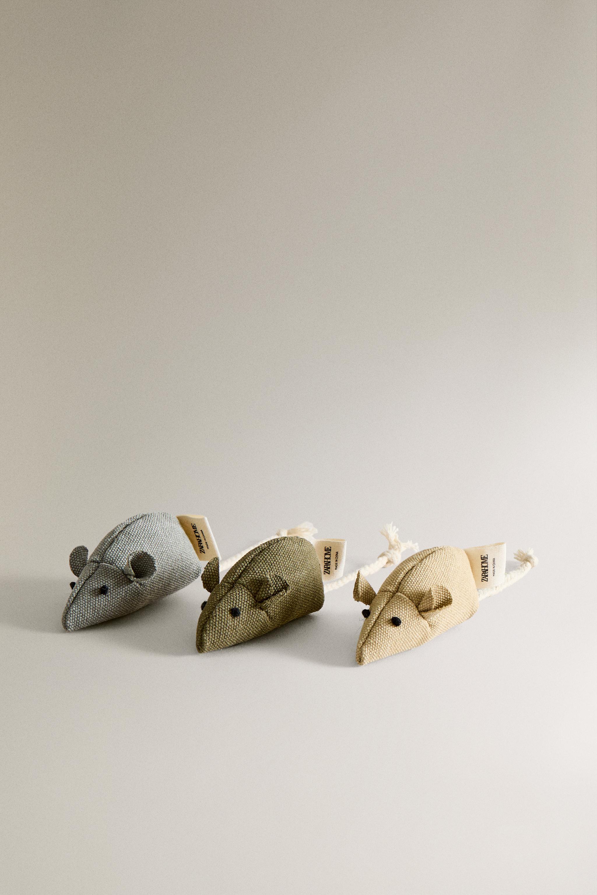 SET OF MOUSE PET TOYS (SET OF 3)