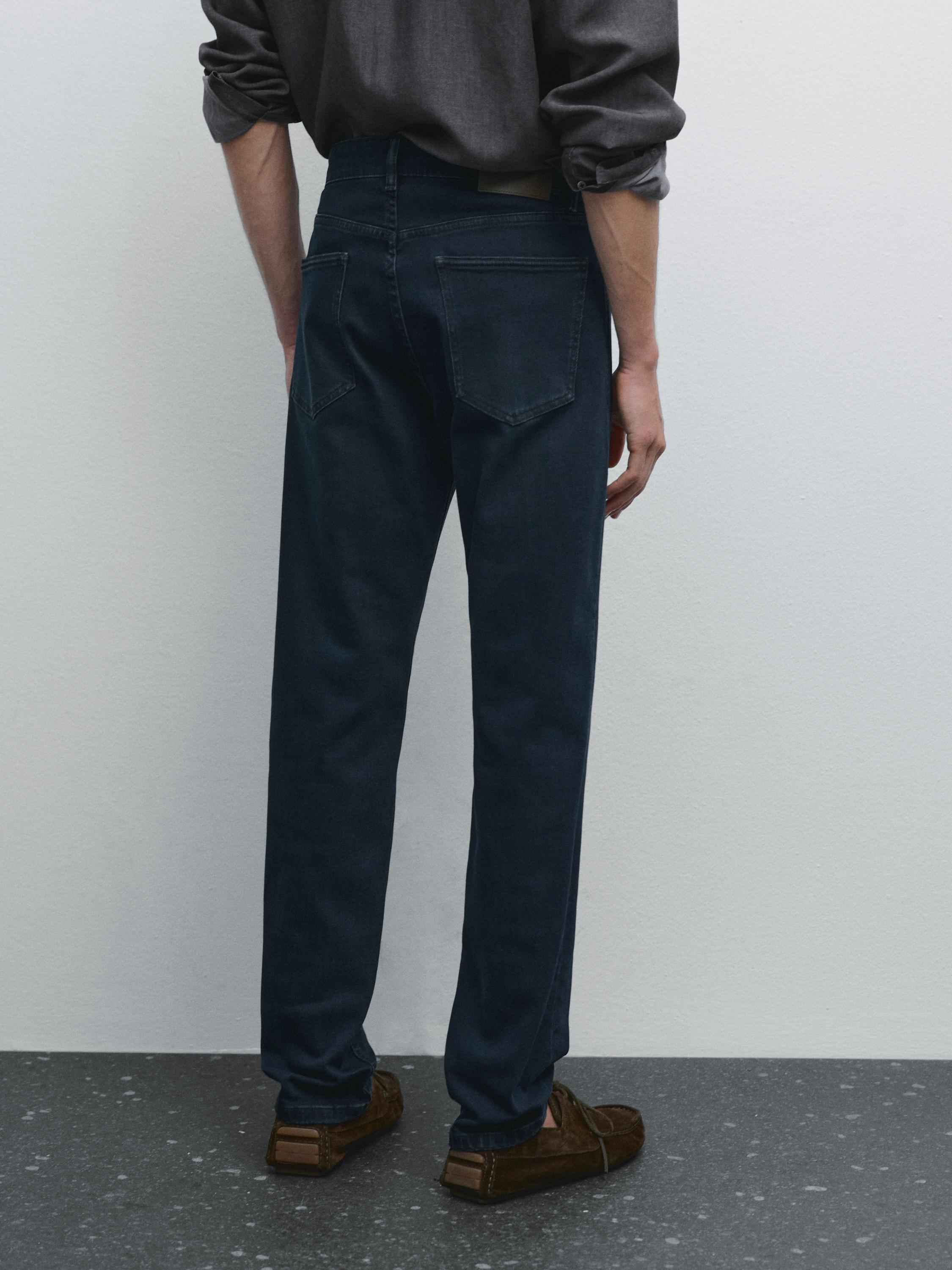 Lightweight slim fit jeans