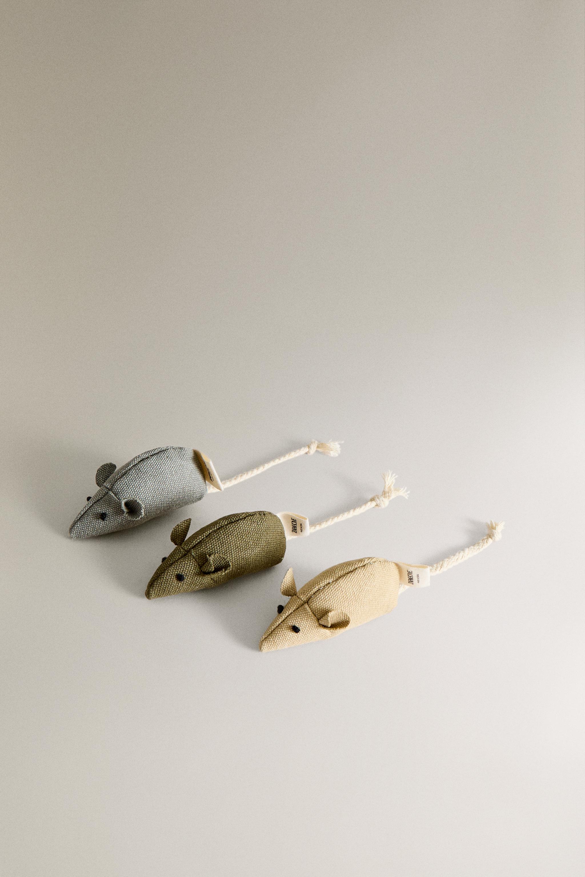 SET OF MOUSE PET TOYS (SET OF 3)