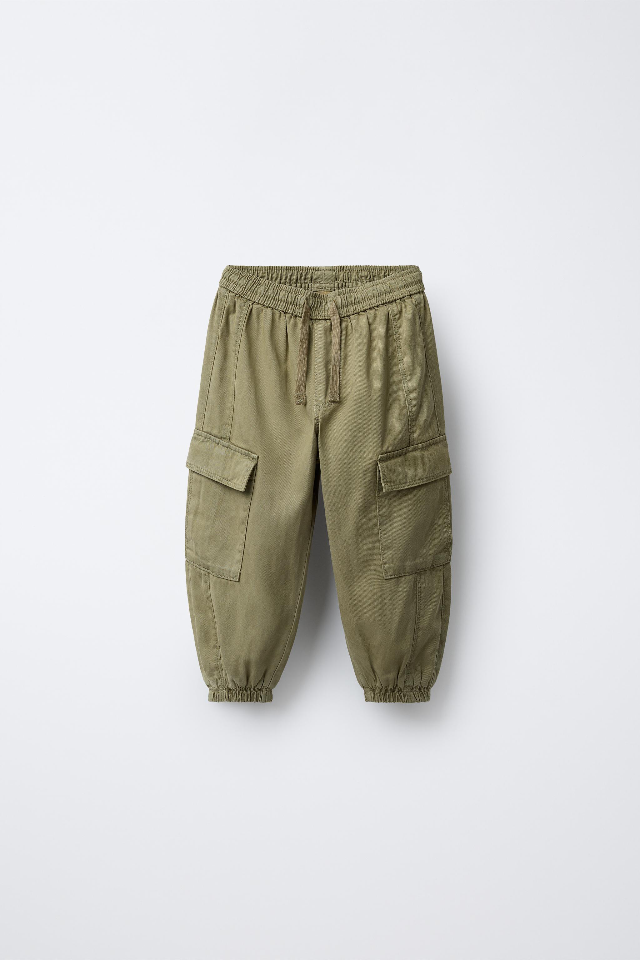 SOFT FLOWY CARGO PANTS