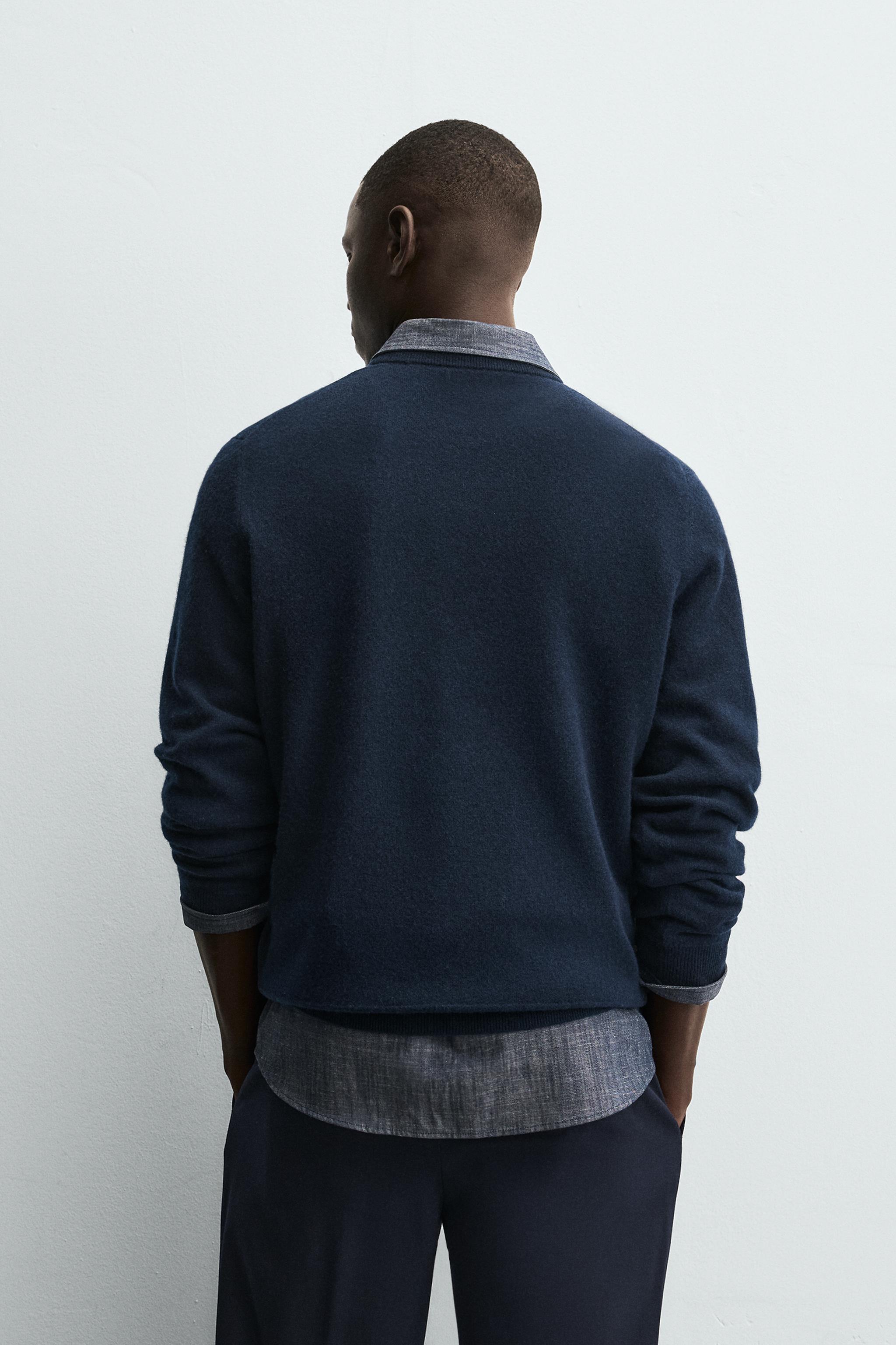 WOOL CASHMERE SWEATER