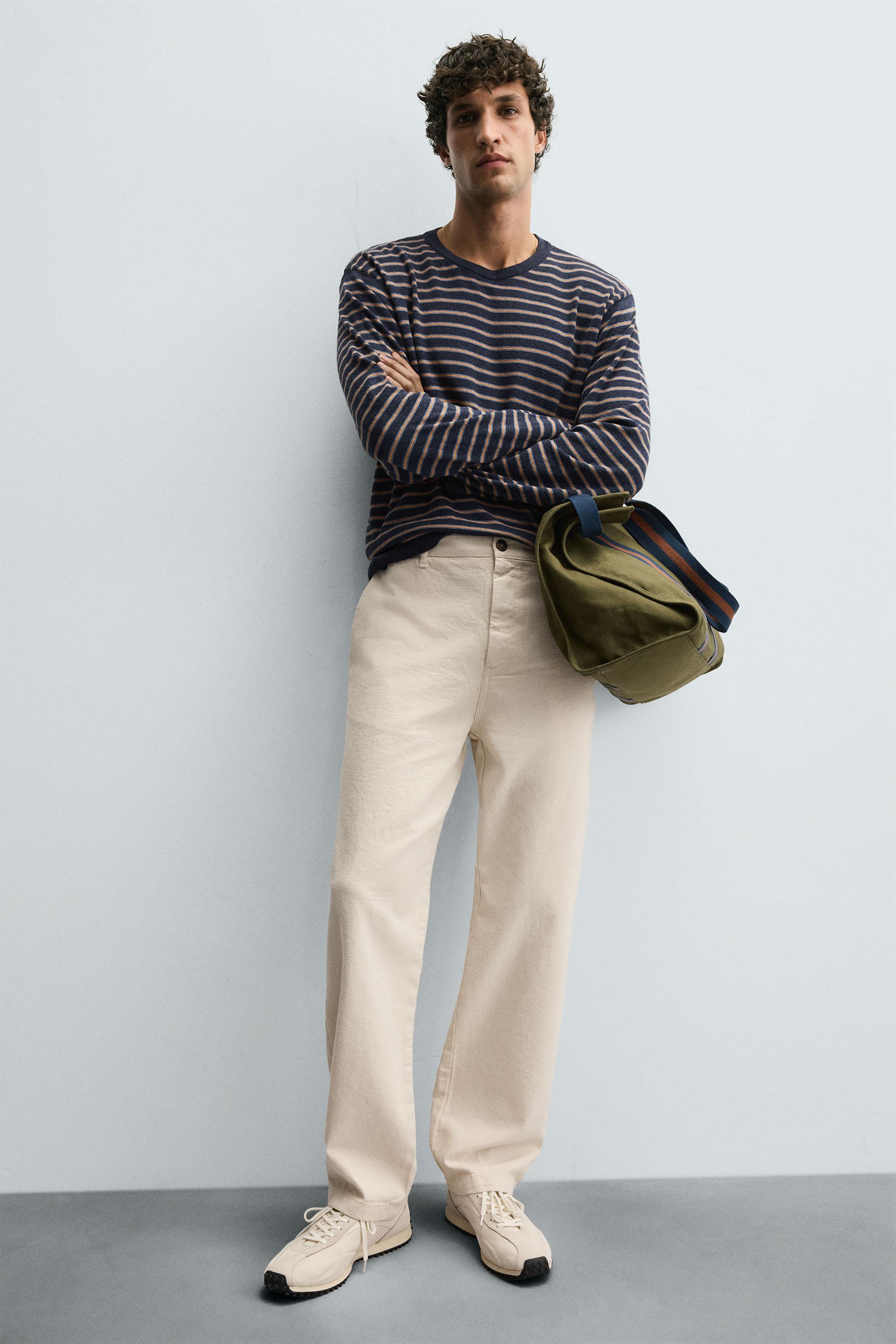 STRAIGHT FIT CHINO PANTS