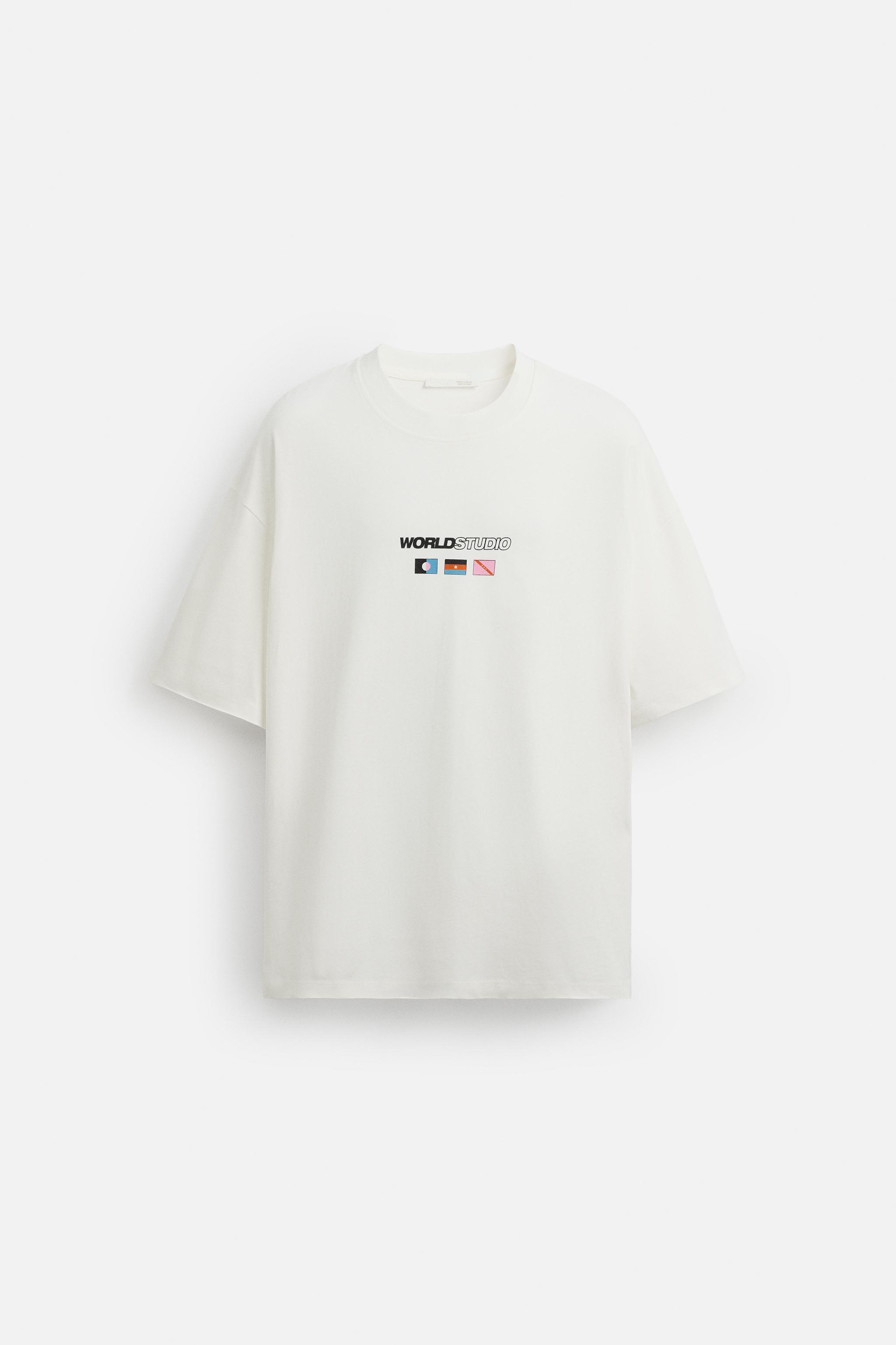 FLAGS PRINTED T-SHIRT