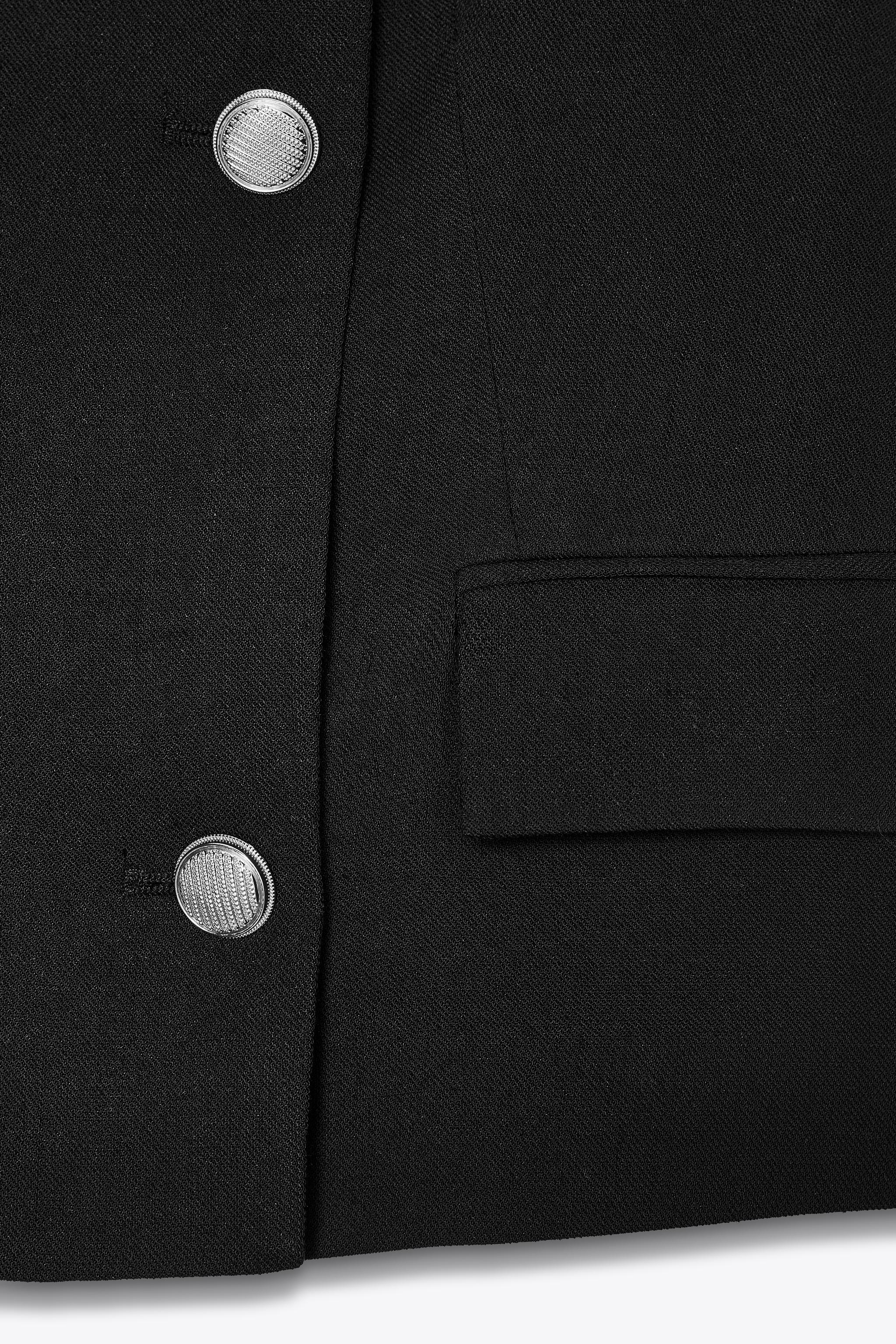 GOLD BUTTON DOUBLE BREASTED VEST