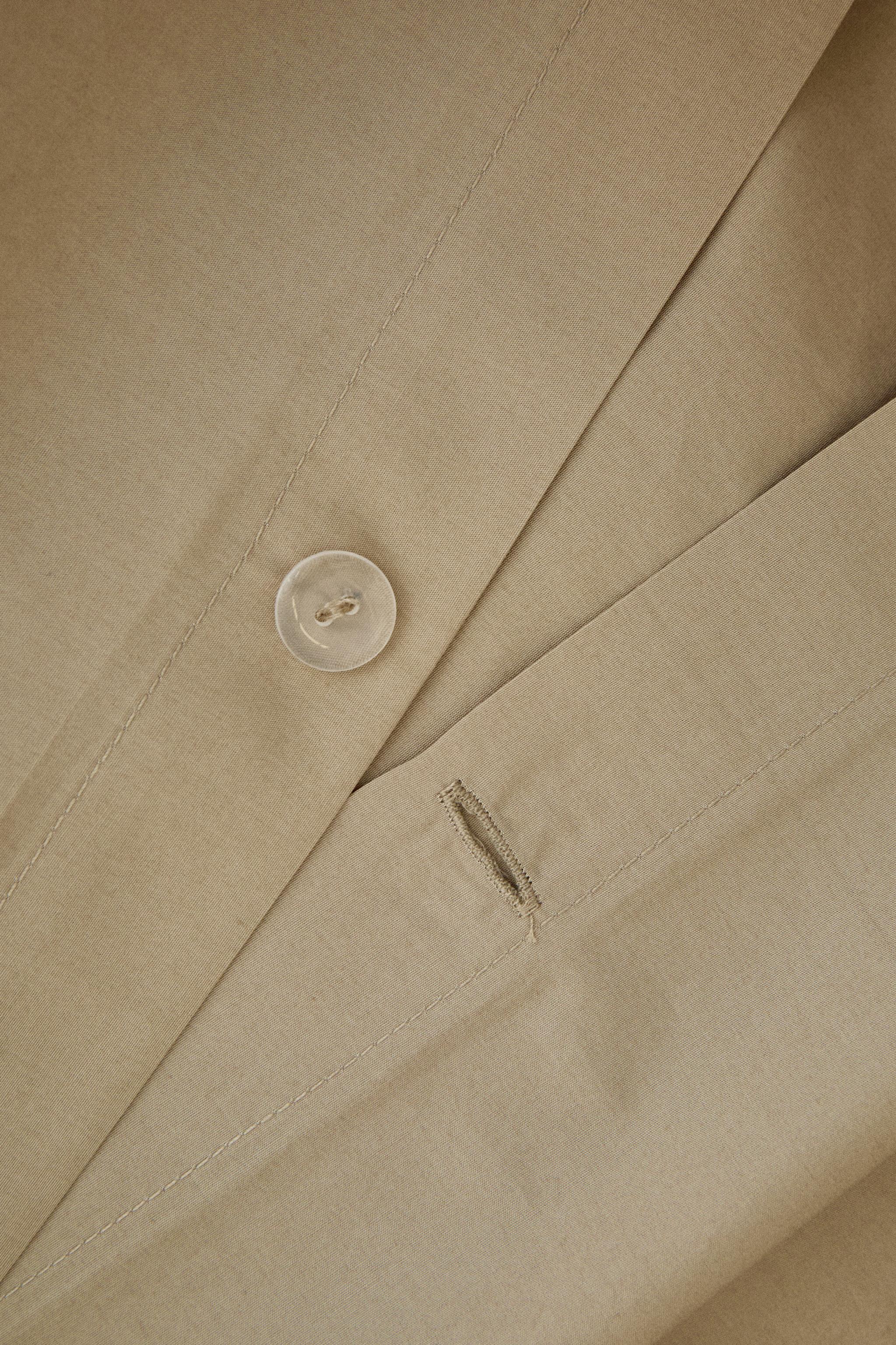 PERCALE COTTON DUVET COVER (300 THREAD COUNT)