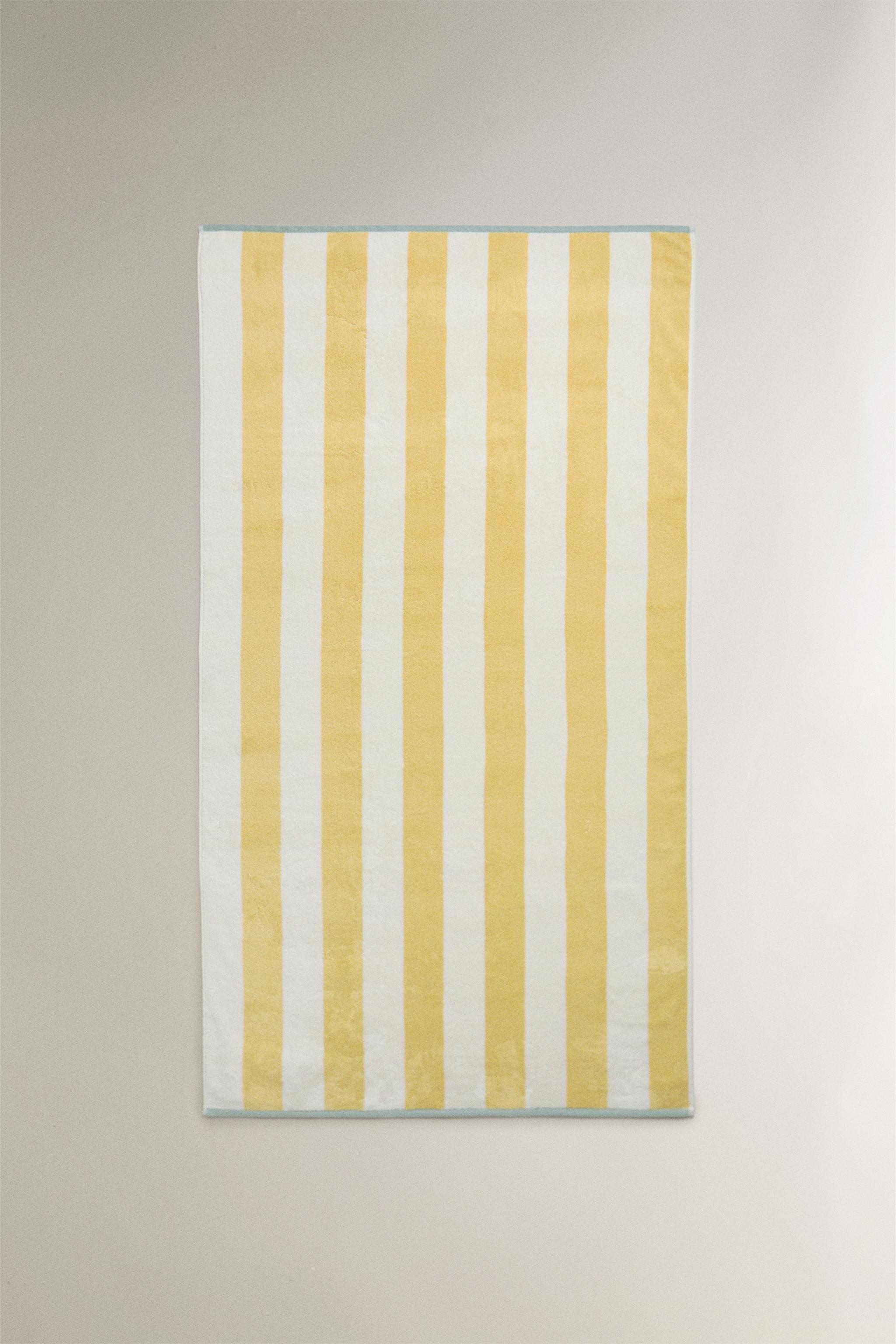 REVERSIBLE STRIPED COTTON TOWEL