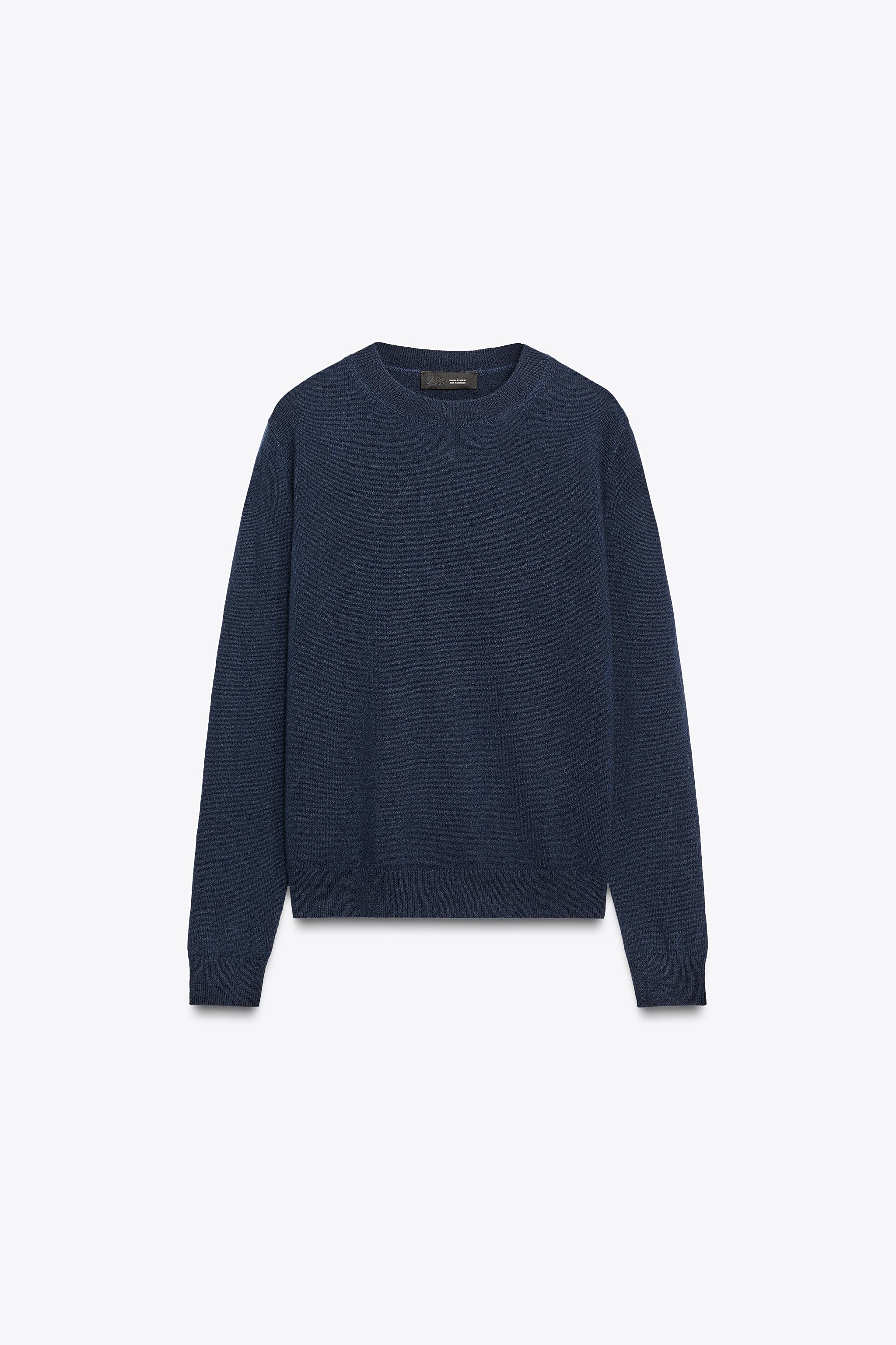 100% CASHMERE BASIC KNIT SWEATER