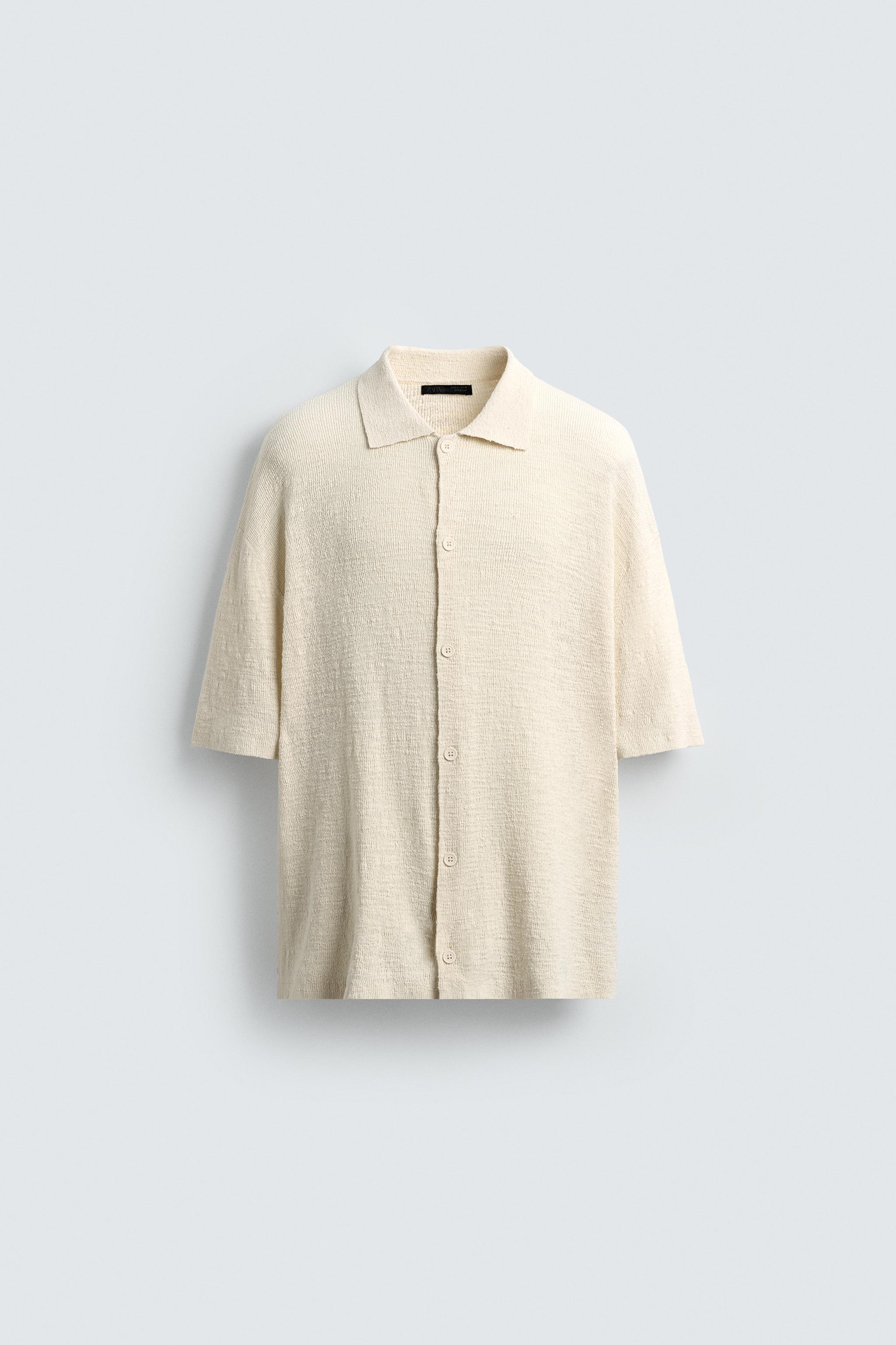 IRREGULAR KNIT SHIRT