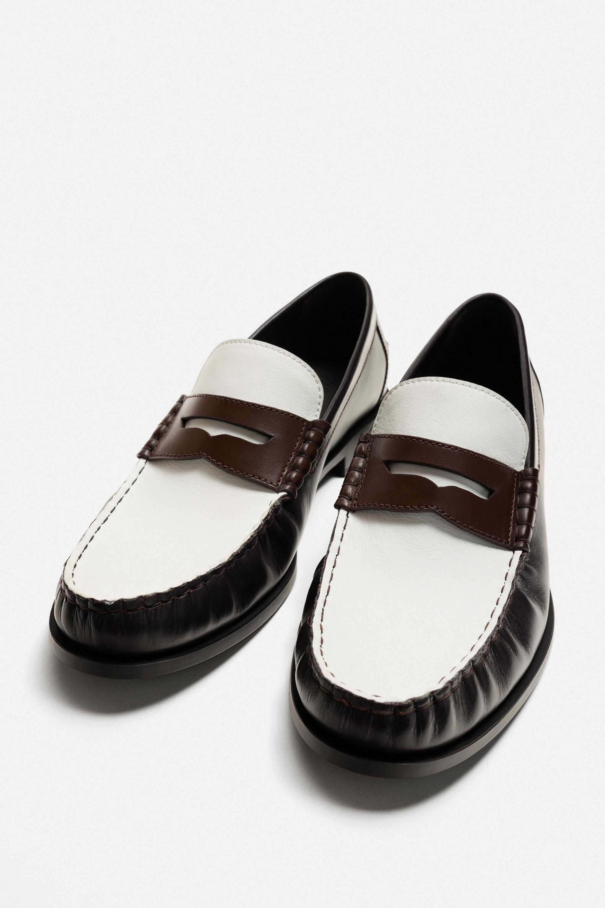 LEATHER PENNY LOAFERS