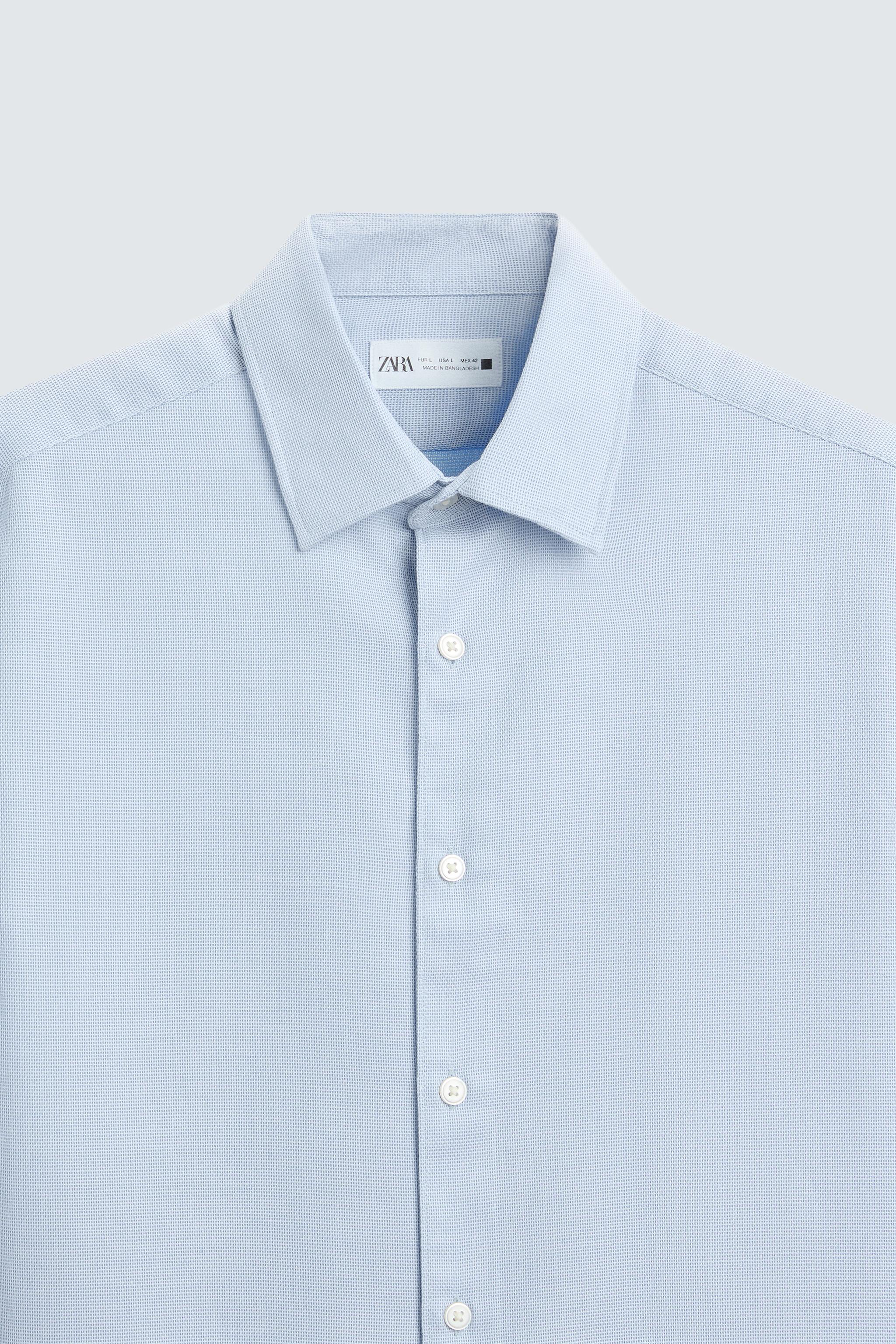 EASY CARE TEXTURED SHIRT