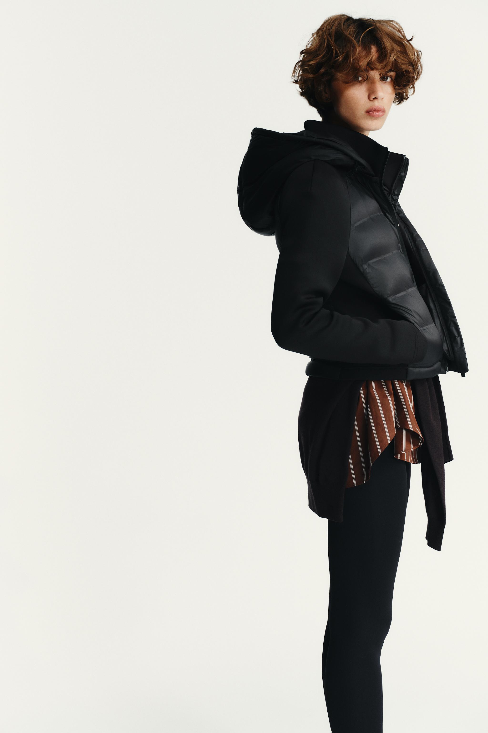 COMBINATION QUILTED JACKET