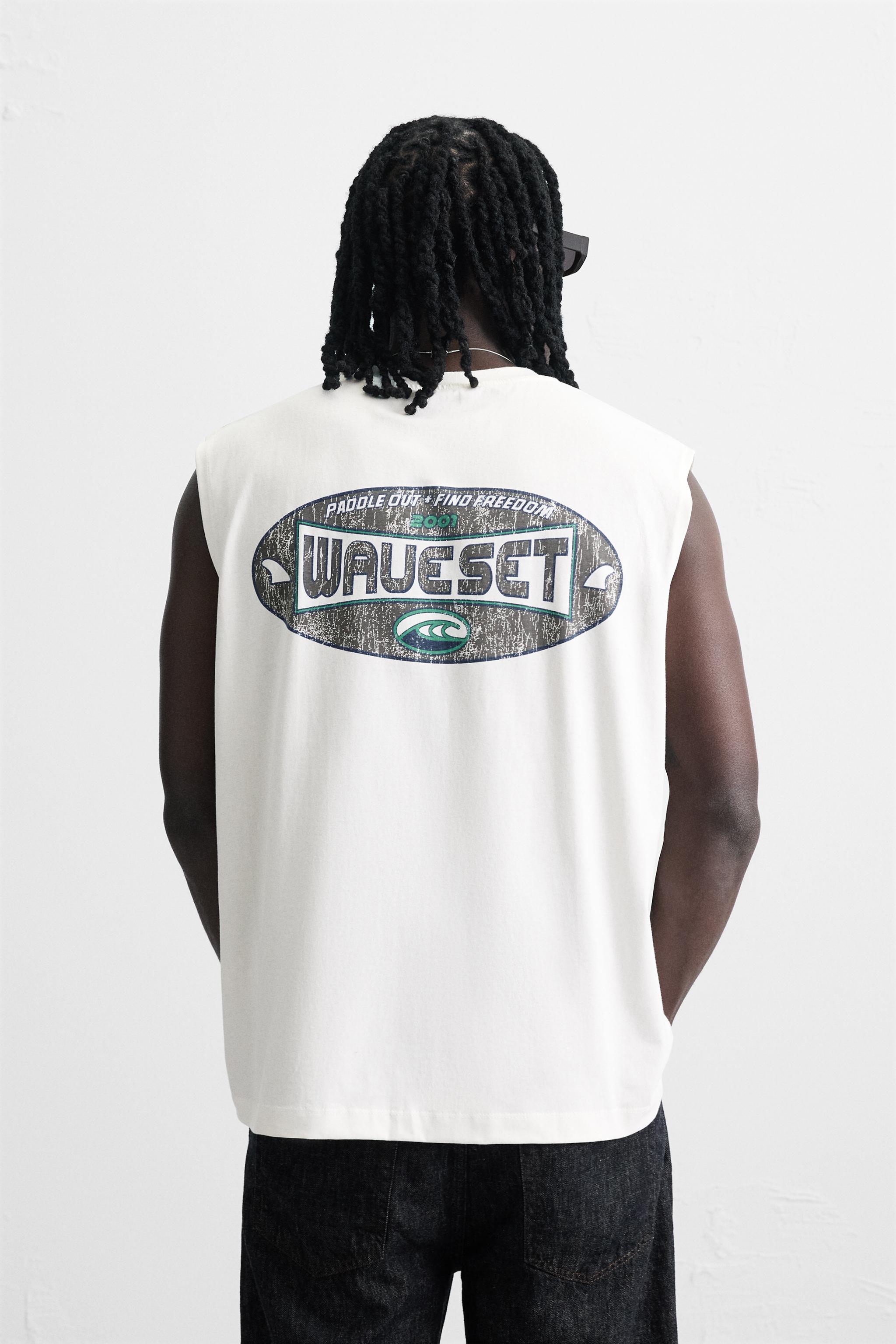 WASHED PRINT TANK TOP