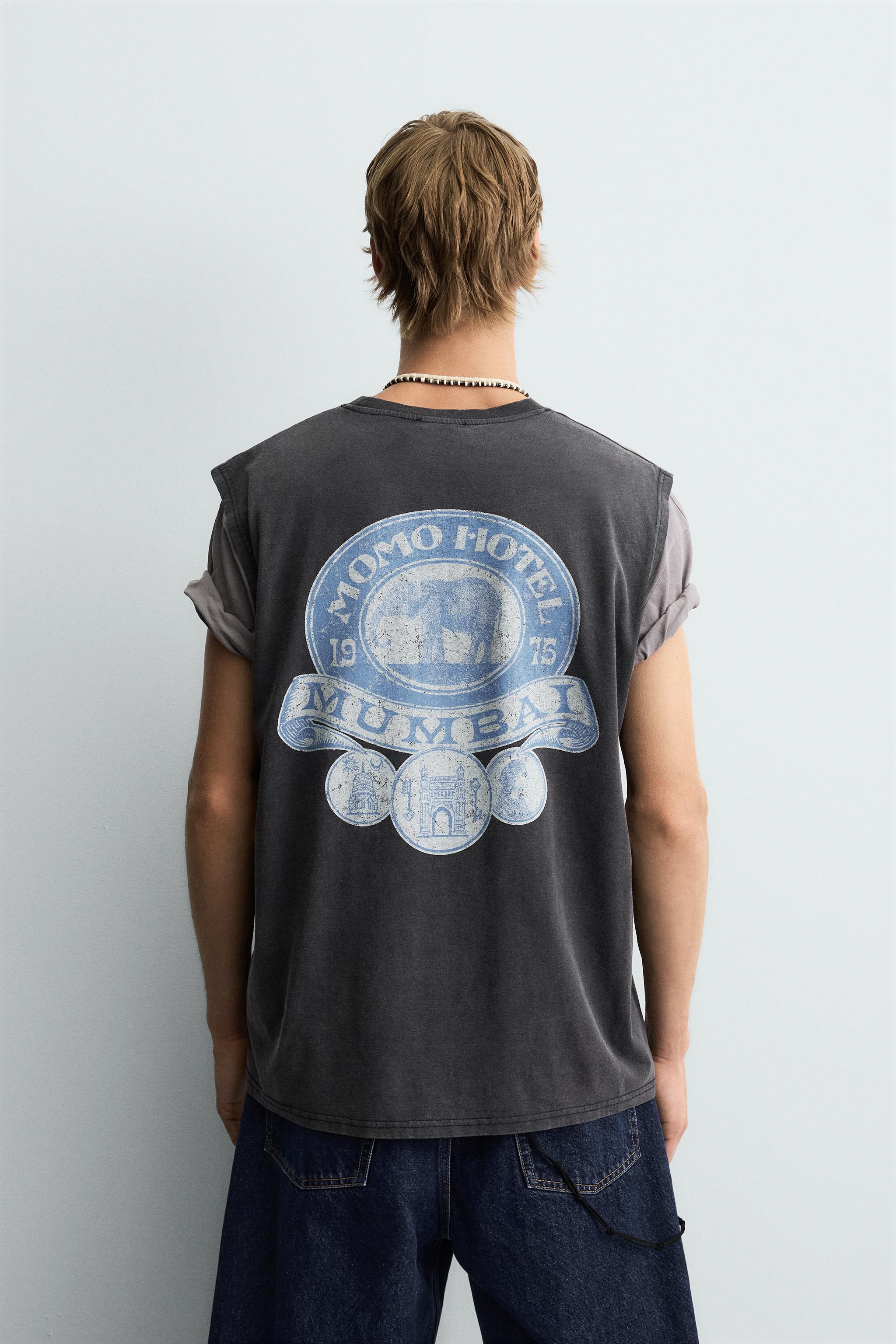 WASHED PRINT TANK TOP