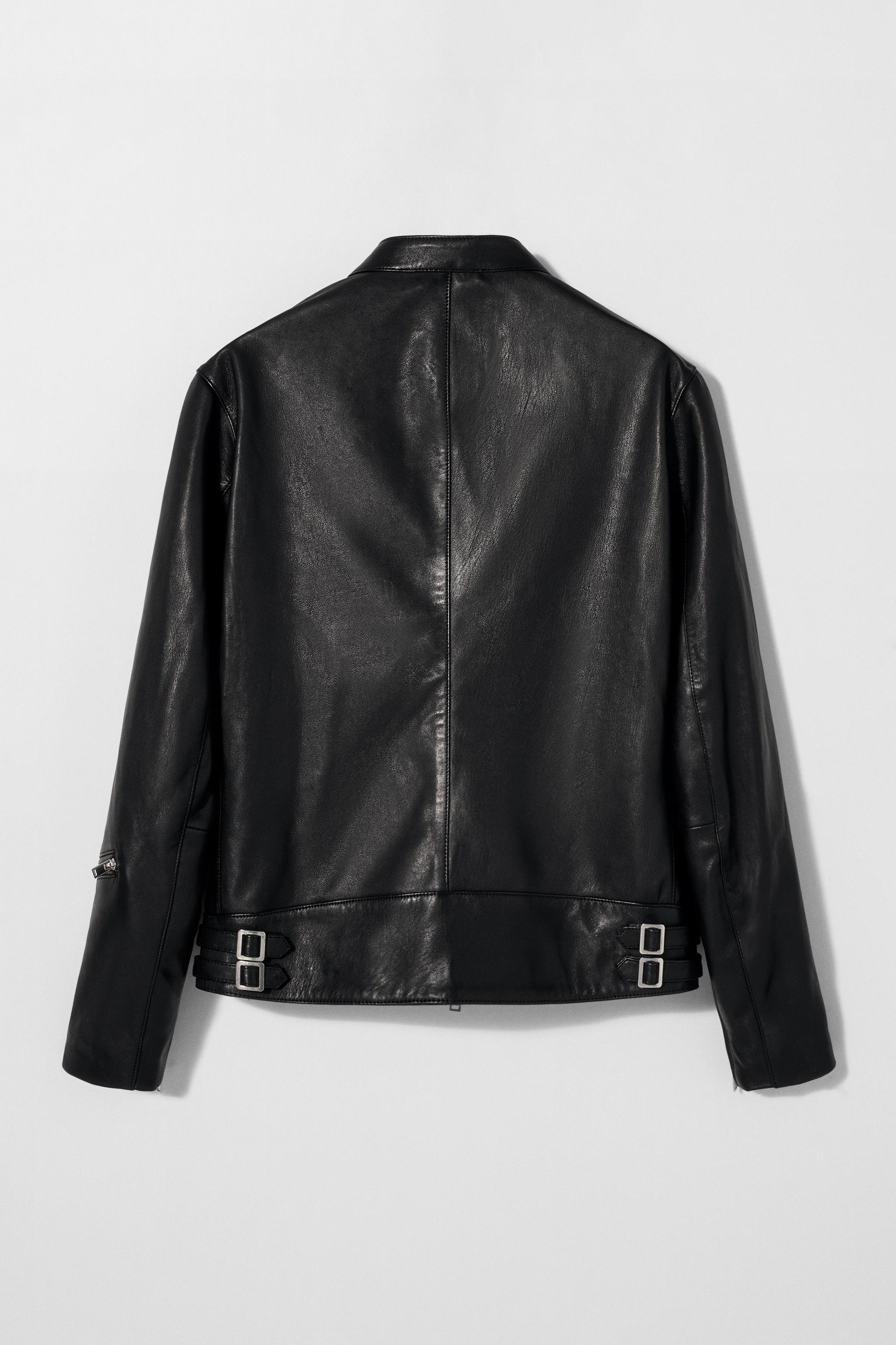 LEATHER JACKET BOBBY GILLESPIE X ZARA