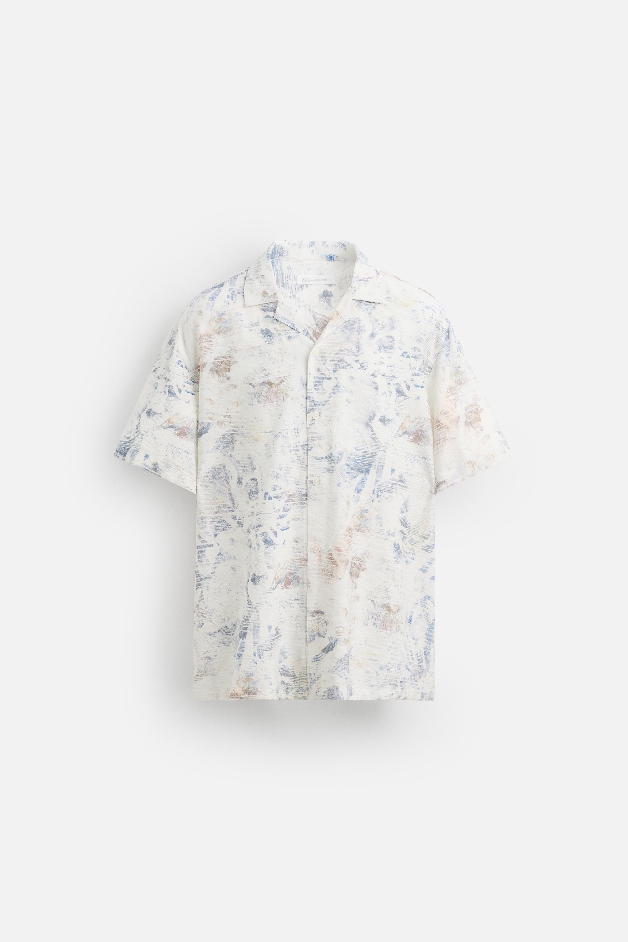 ABSTRACT PRINT SHIRT