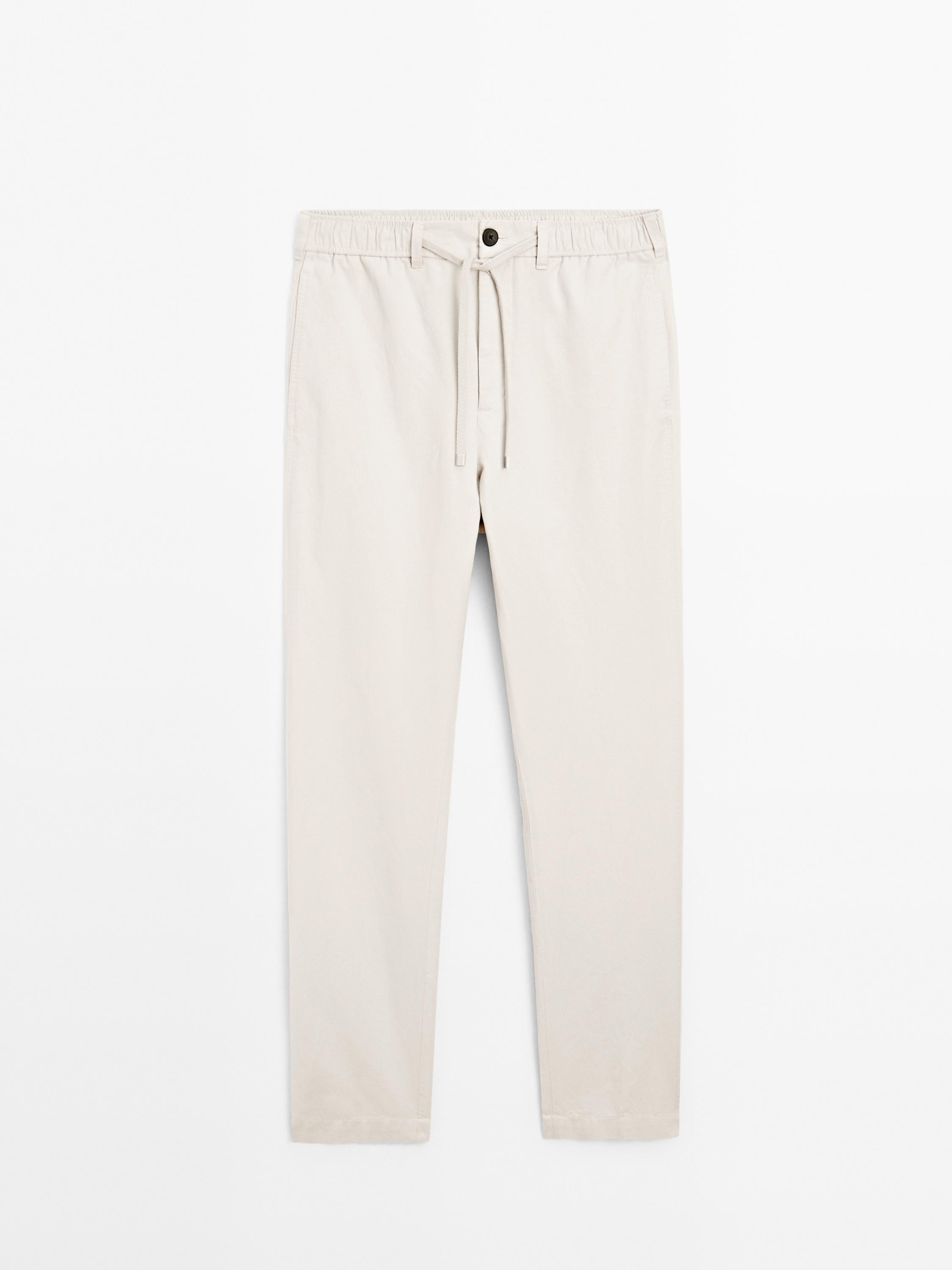 Cotton blend joggers