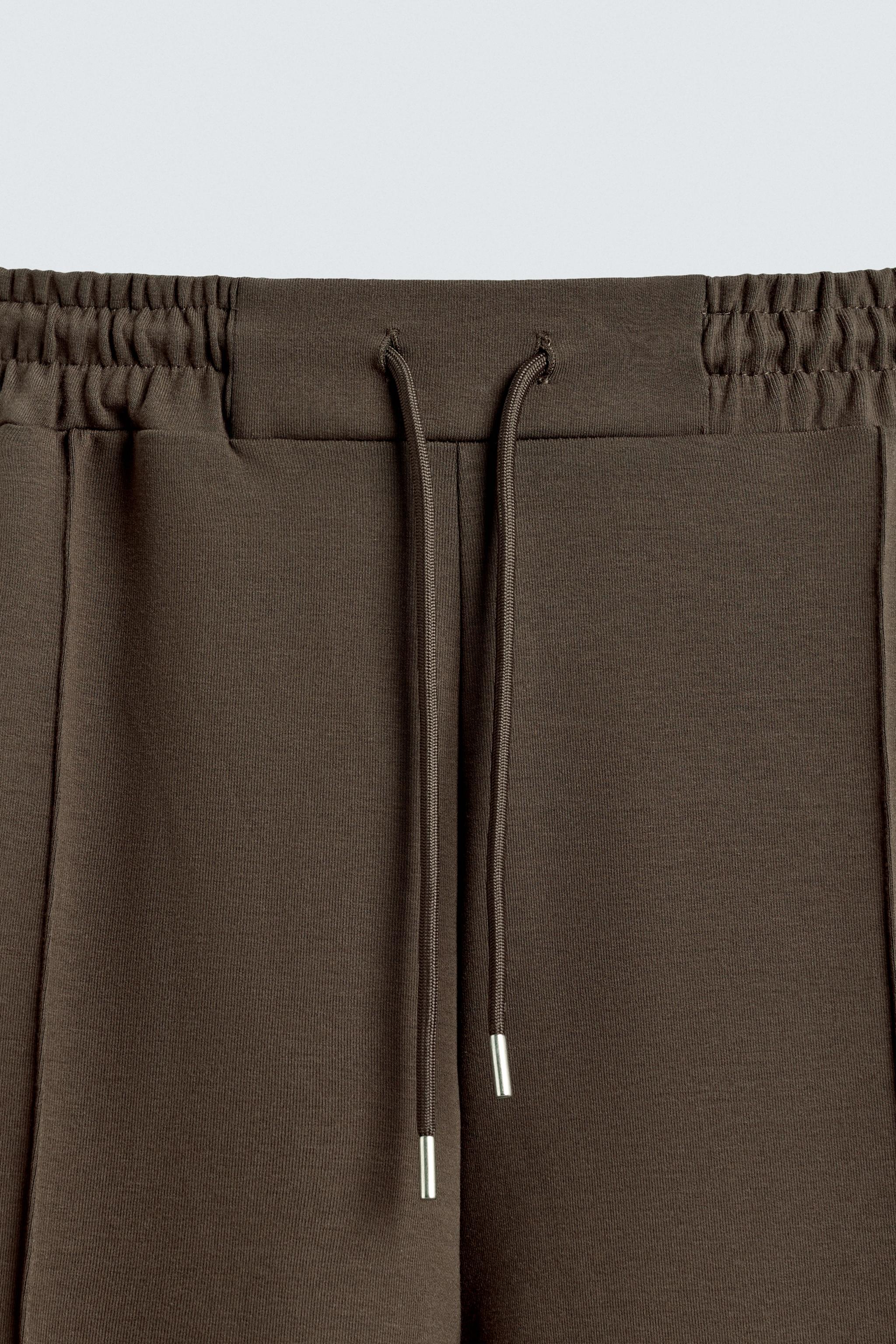 INTERLOCK PANTS WITH LABEL