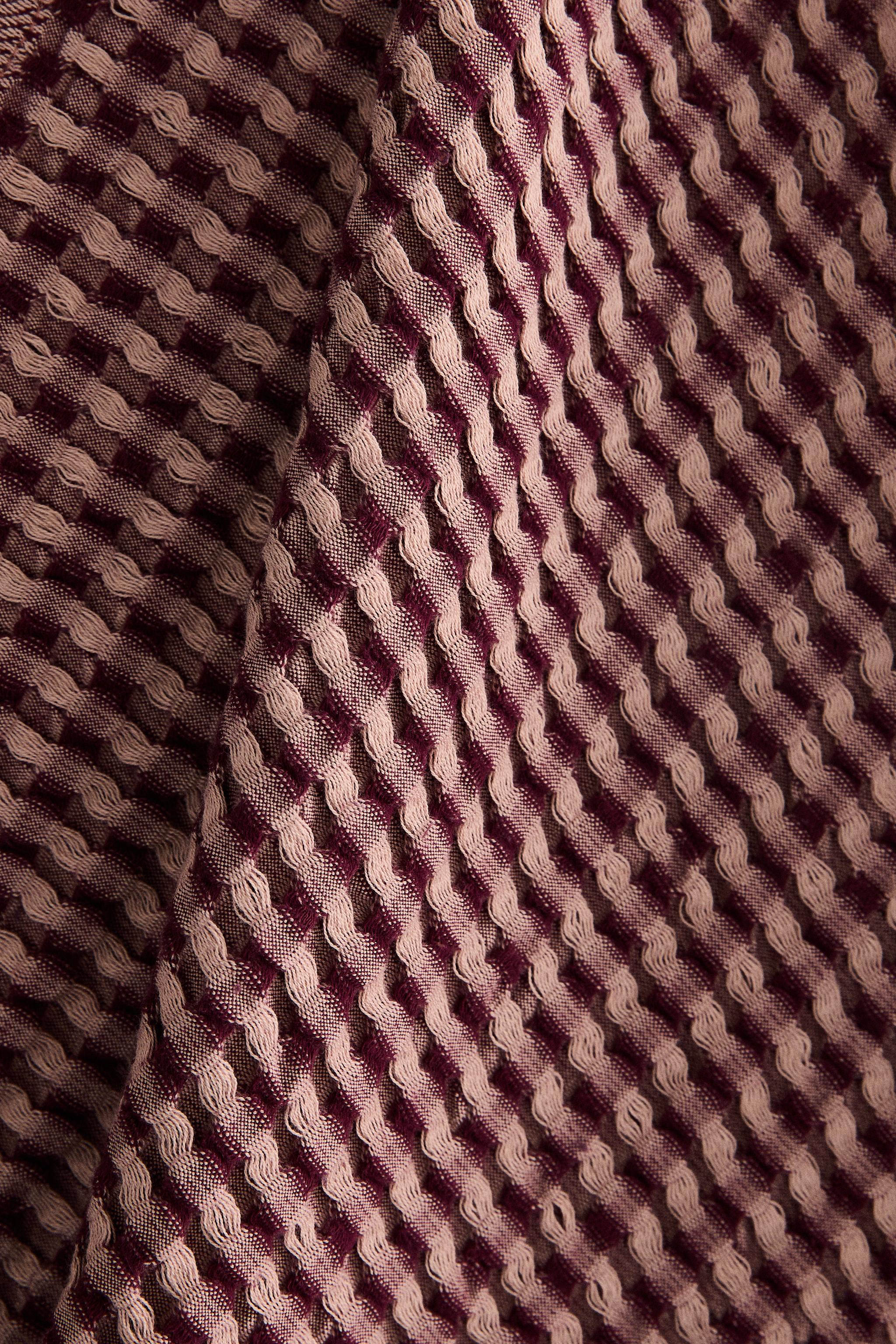 WAFFLE-KNIT COTTON KITCHEN TOWEL X COLLAGERIE