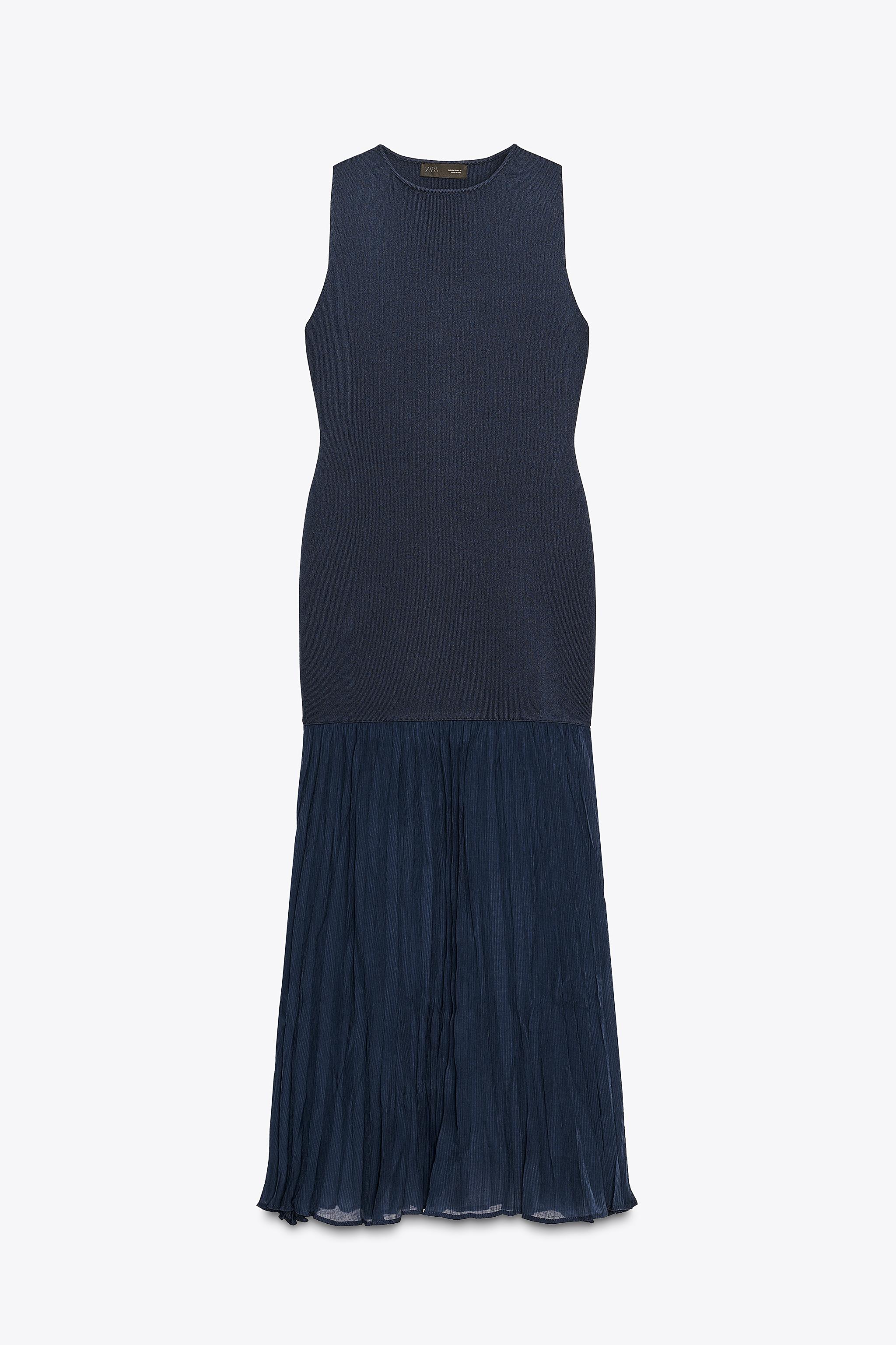 COMBINATION KNIT DRESS