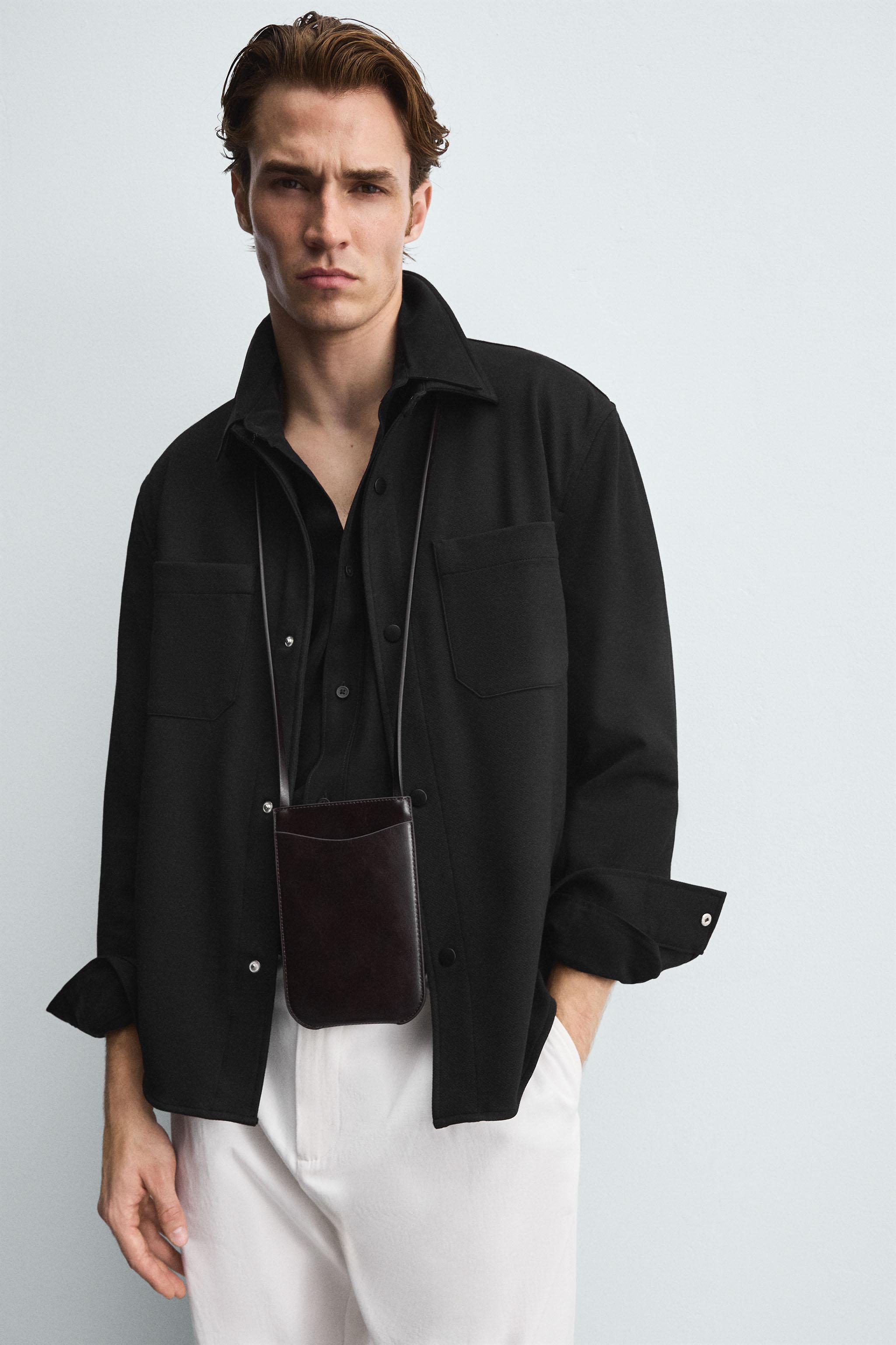 COMFORT TEXTURED OVERSHIRT