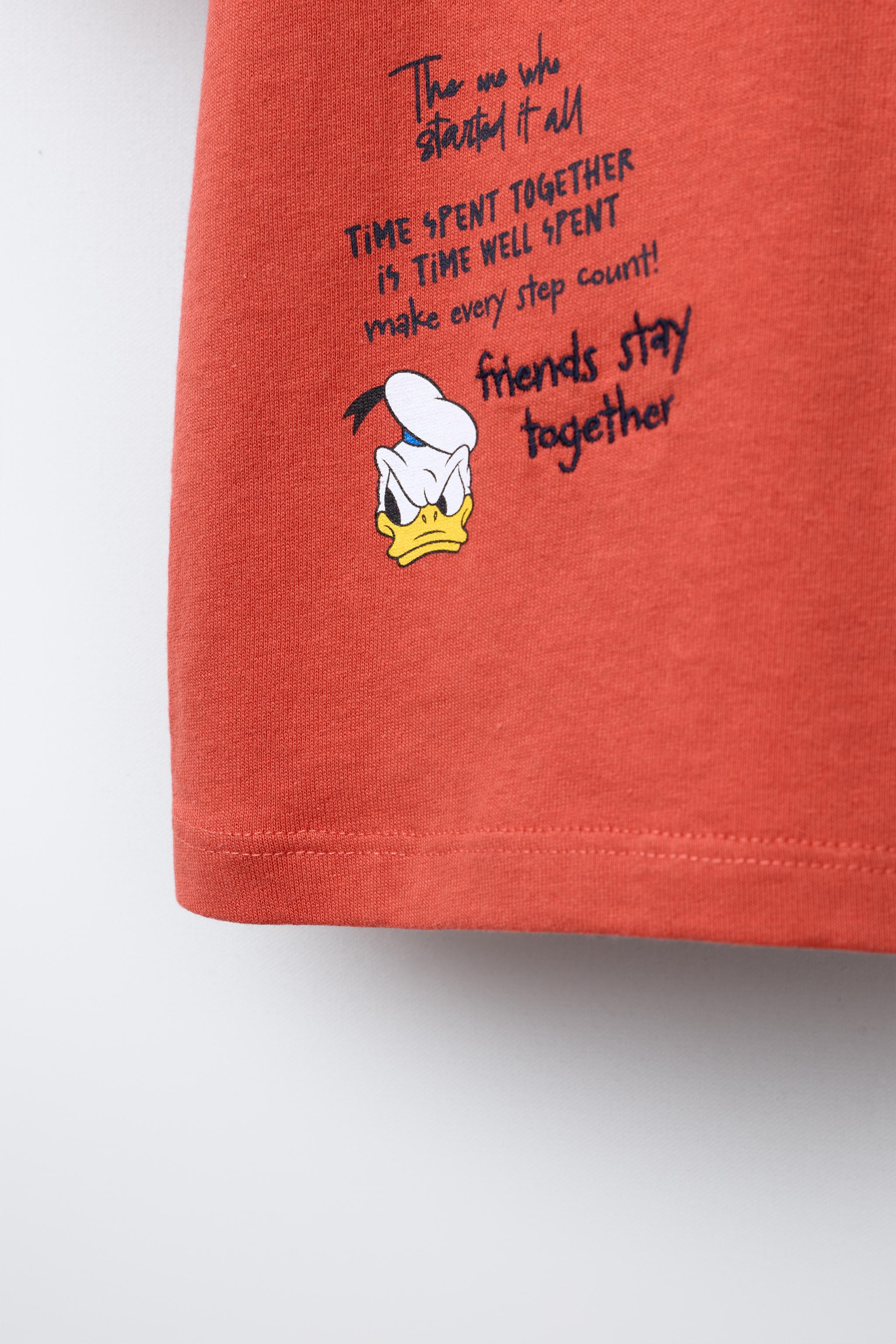 MICKEY MOUSE AND FRIENDS © DISNEY EMBROIDERED T-SHIRT