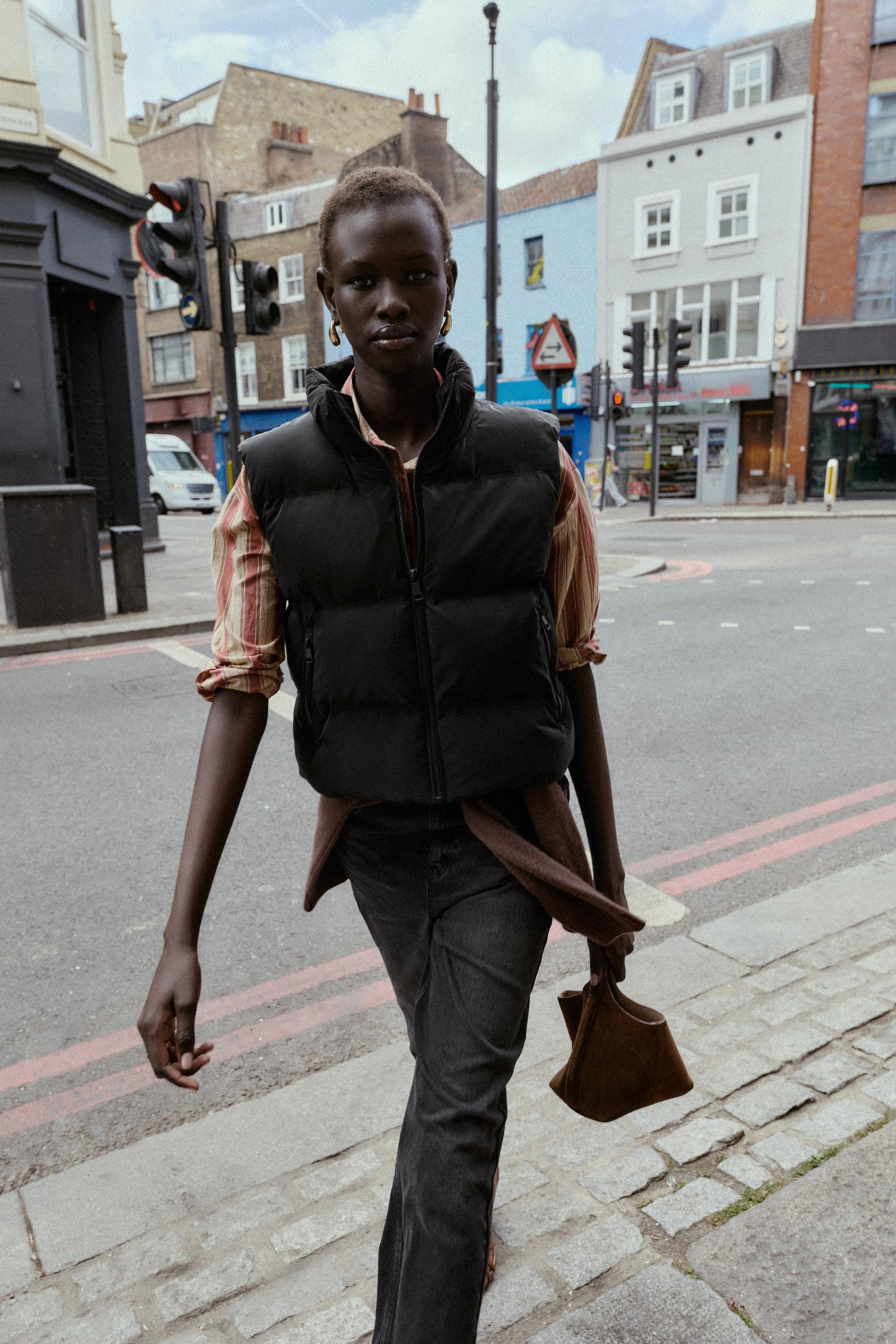 RUBBERIZED PUFFER VEST