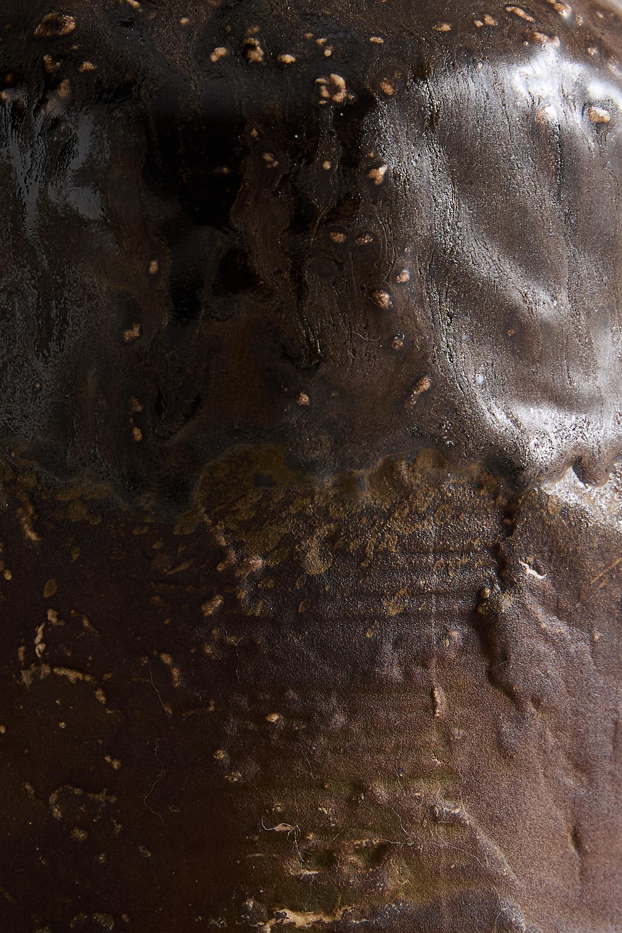 TEXTURED CERAMIC VASE