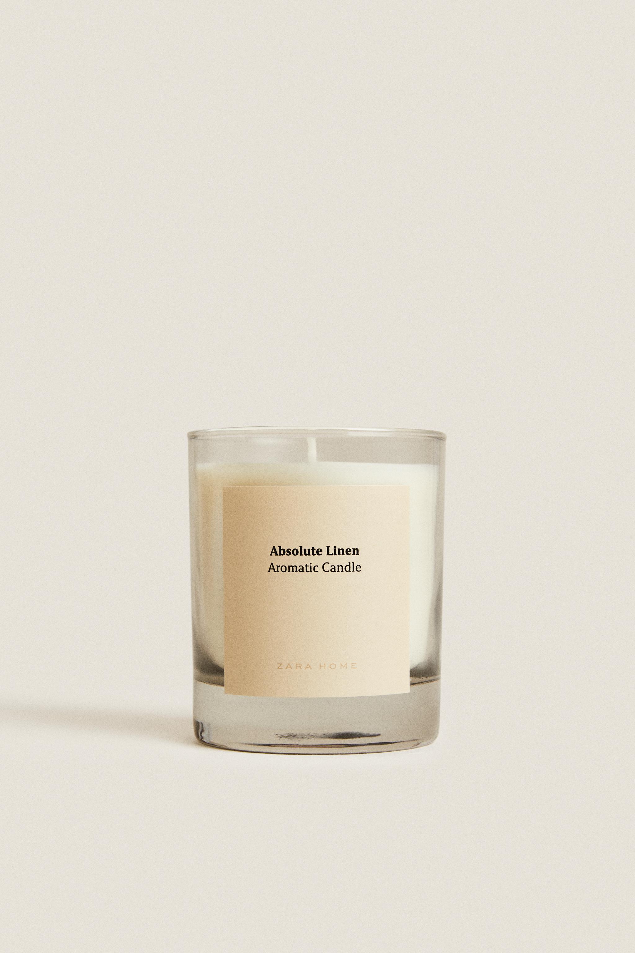 (200 G) ABSOLUTE LINEN SCENTED CANDLE