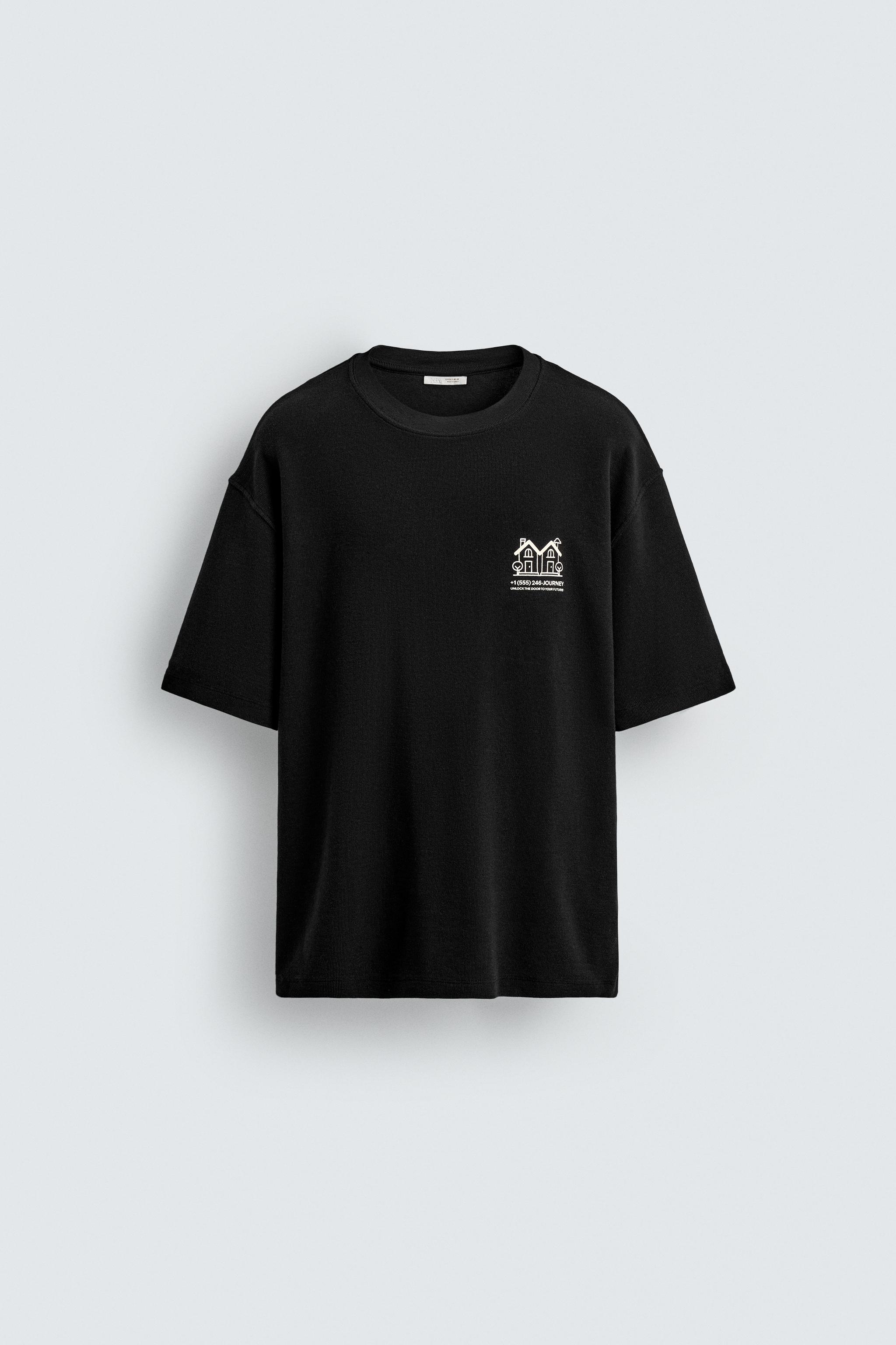 CONTRAST PRINT SWEATSHIRT