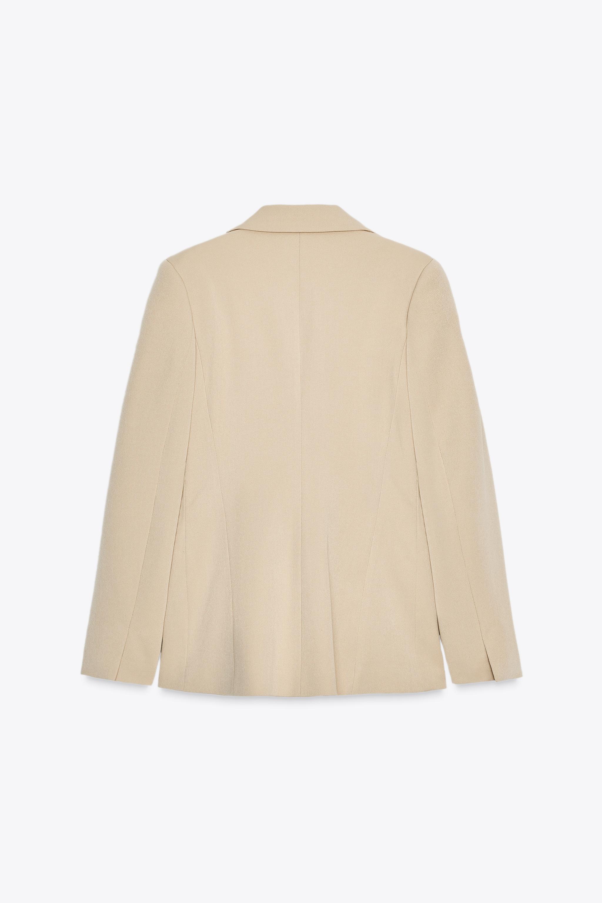 ONE-BUTTON TAILORED BLAZER