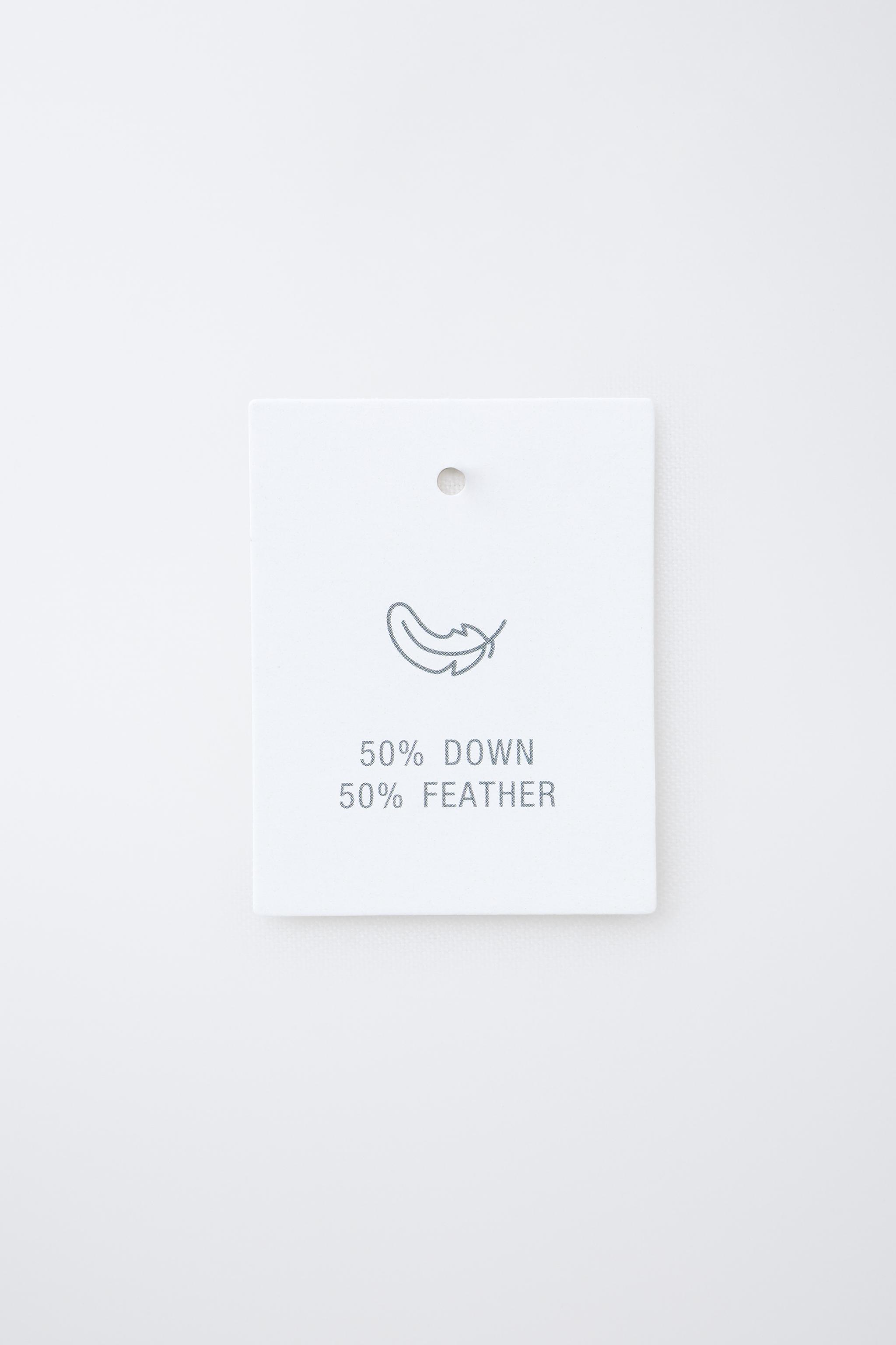 FEATHER DOWN WATER REPELLENT PUFFER COAT