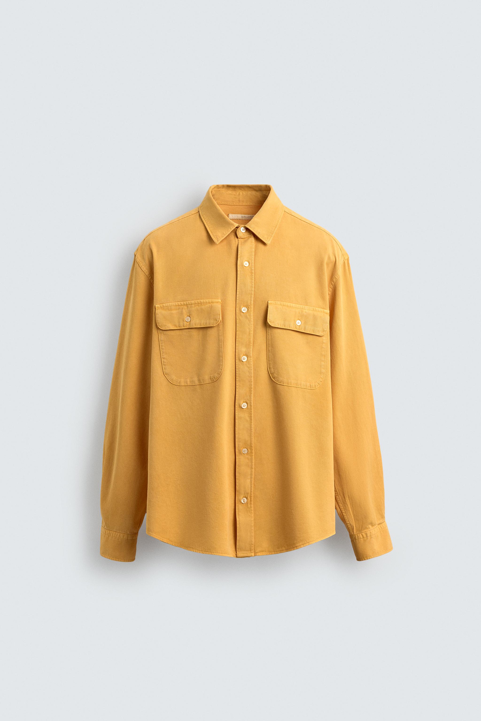 LYOCELL - COTTON SHIRT WITH POCKETS