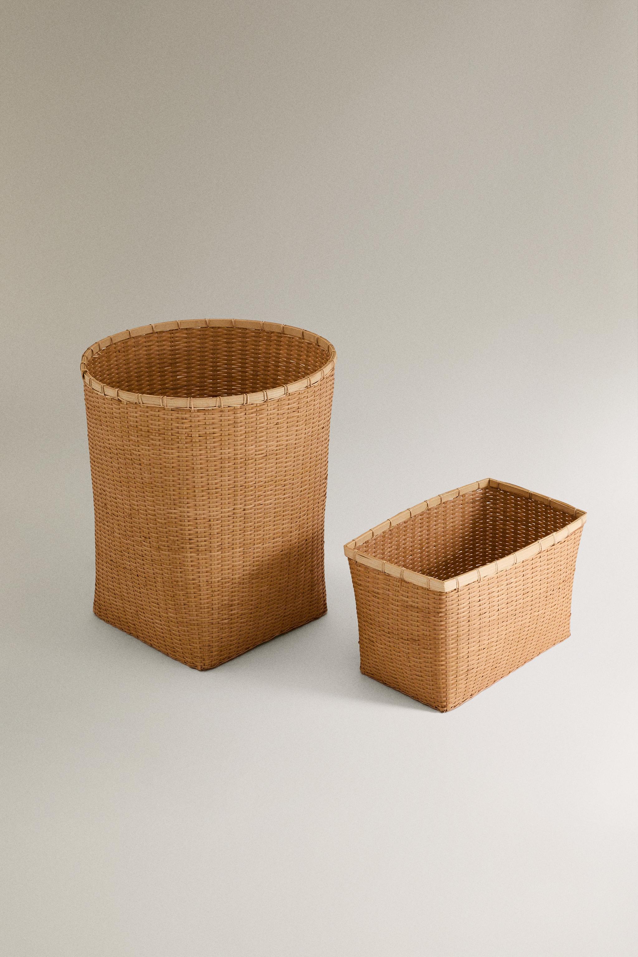 WOVEN BAMBOO BASKET
